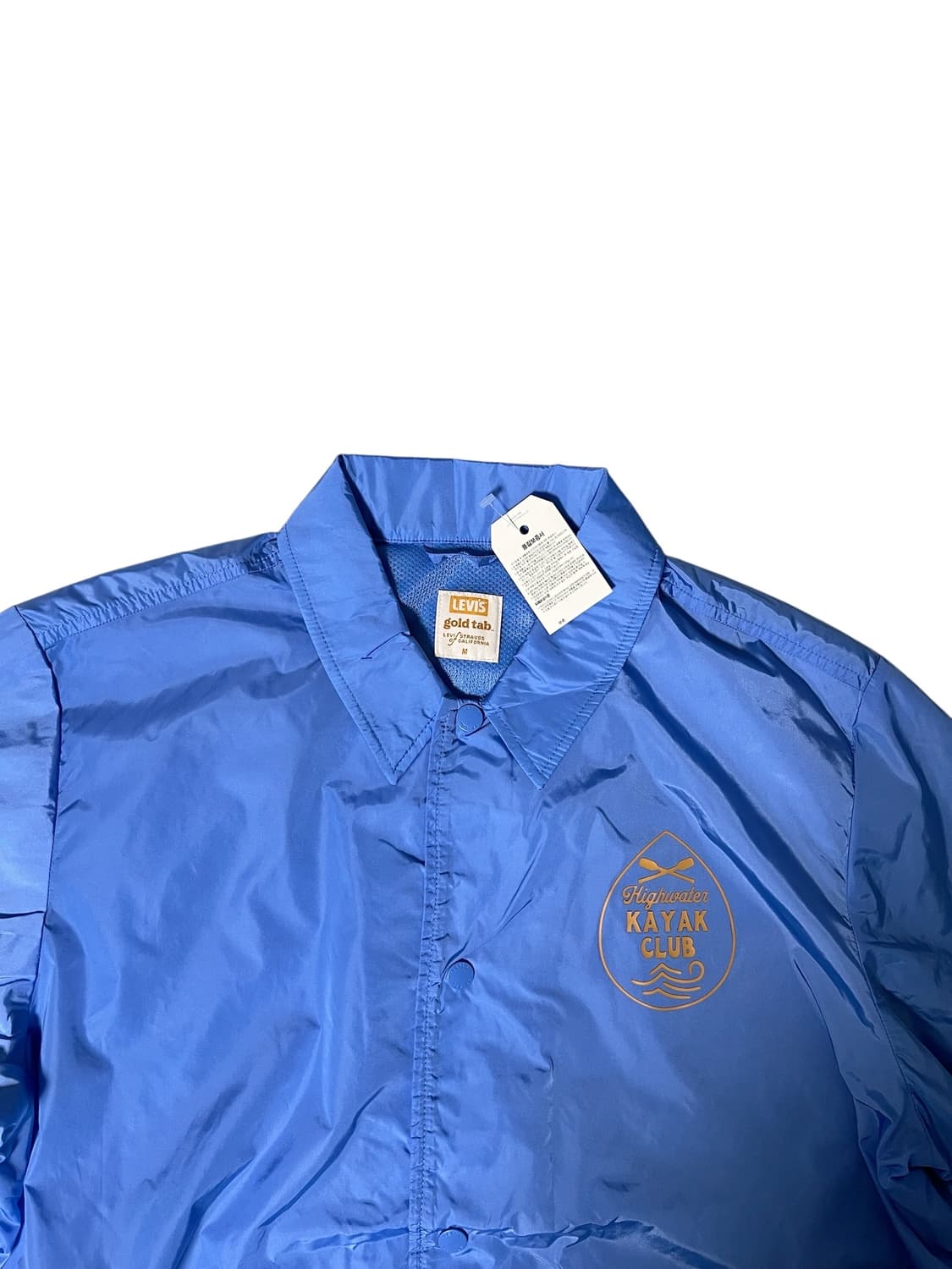 (새상품) 리바이스 Highwater 코치 자켓 골드 탭 M 상품이미지2