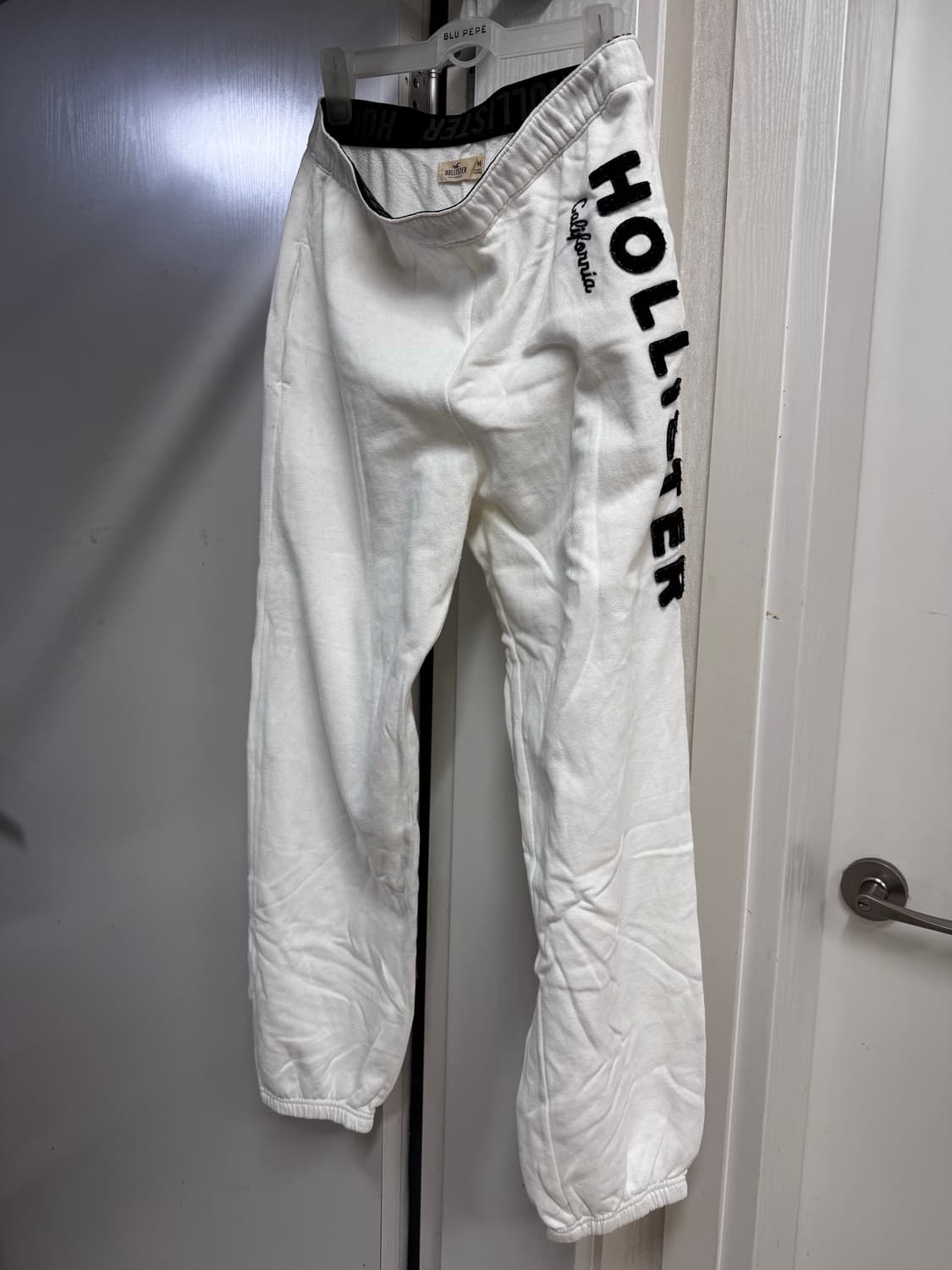 홀리스터 캘리포니아 화이트 조거팬츠 상품이미지4