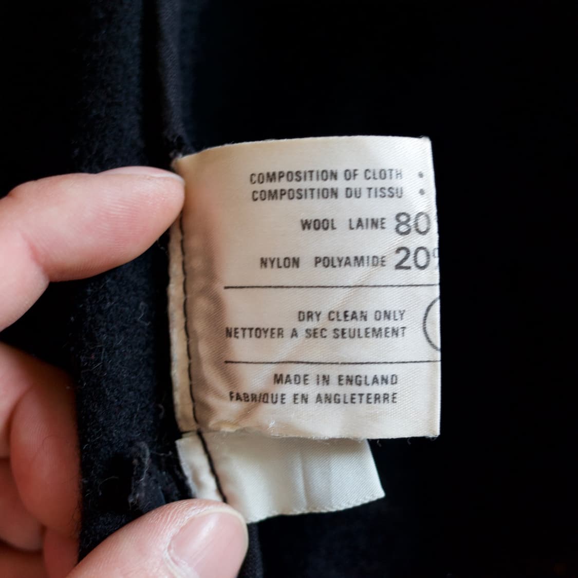 Montgomery England made wool pea jacket 상품이미지9