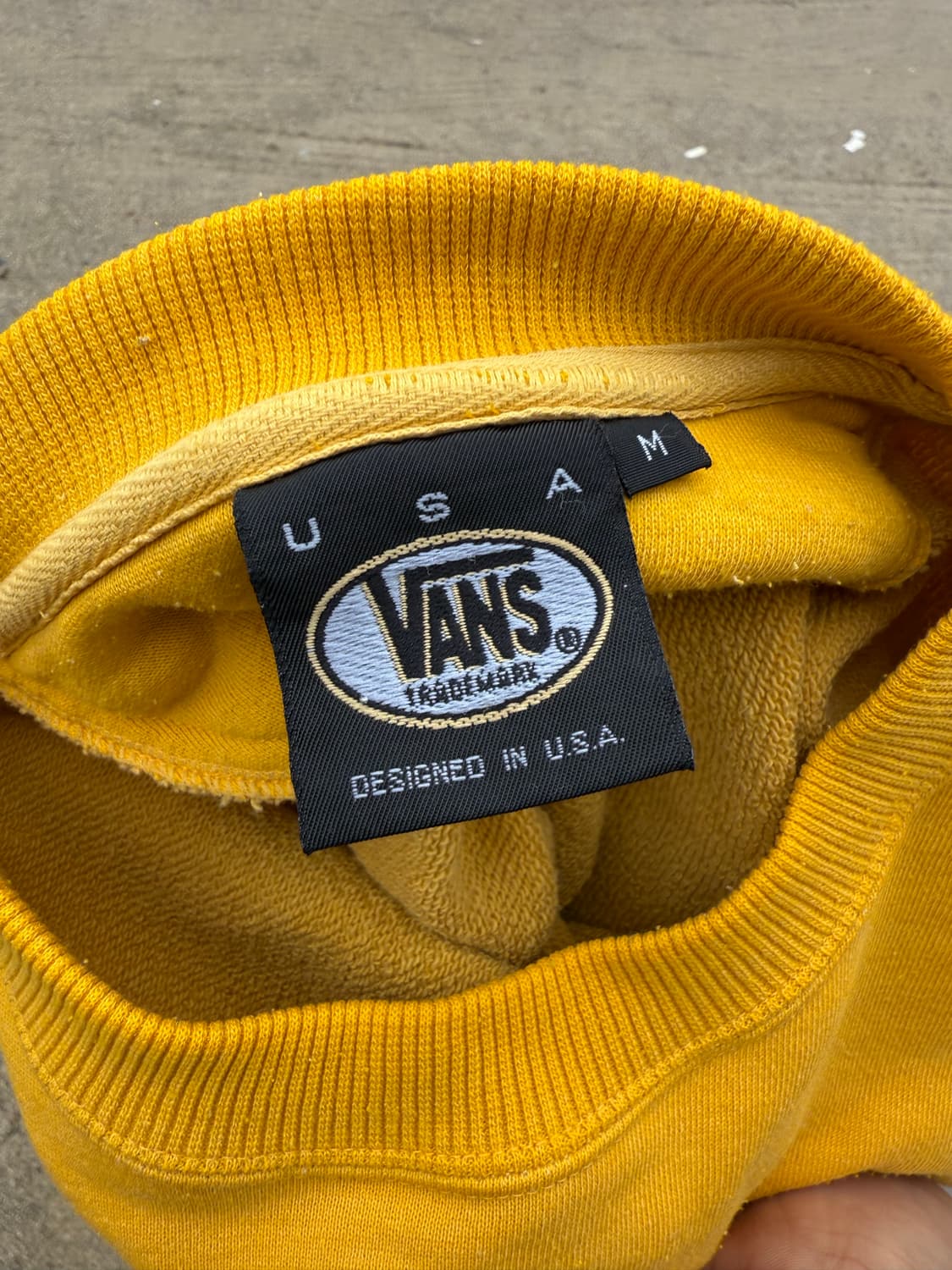 90-00s Vans usa retro 스웻 맨투맨 상품이미지7