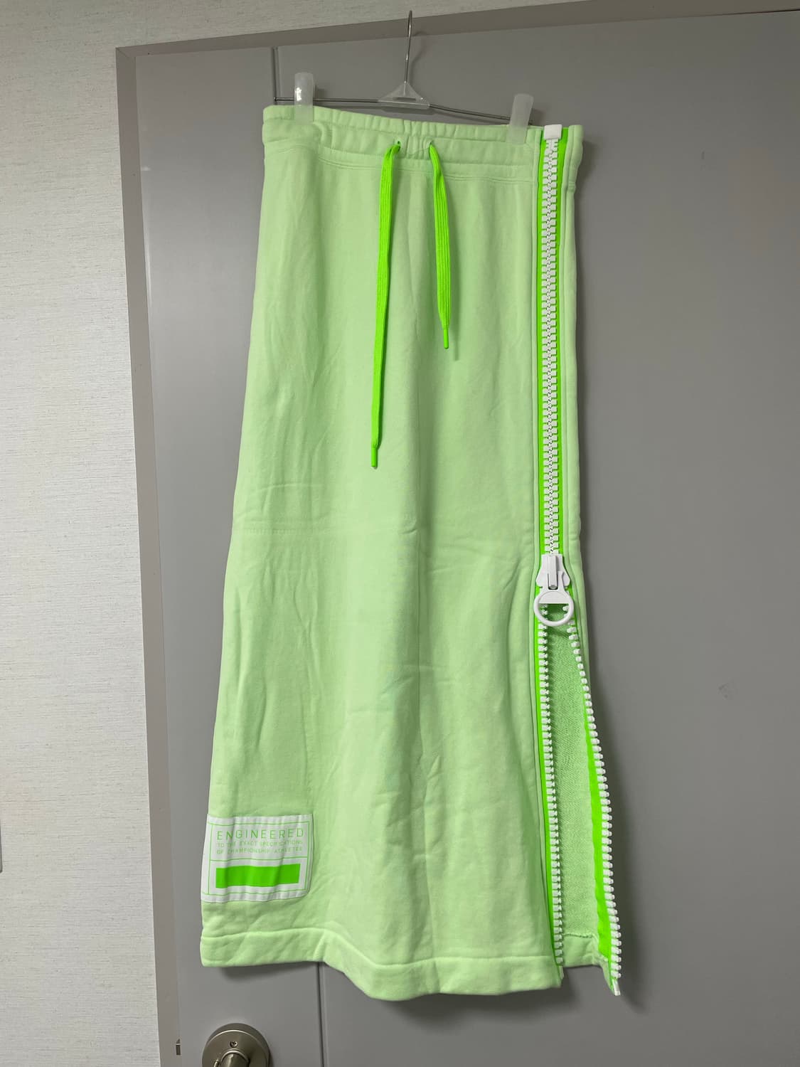 나이키 스우시 지퍼 맥시 롱스커트 S 상품이미지7