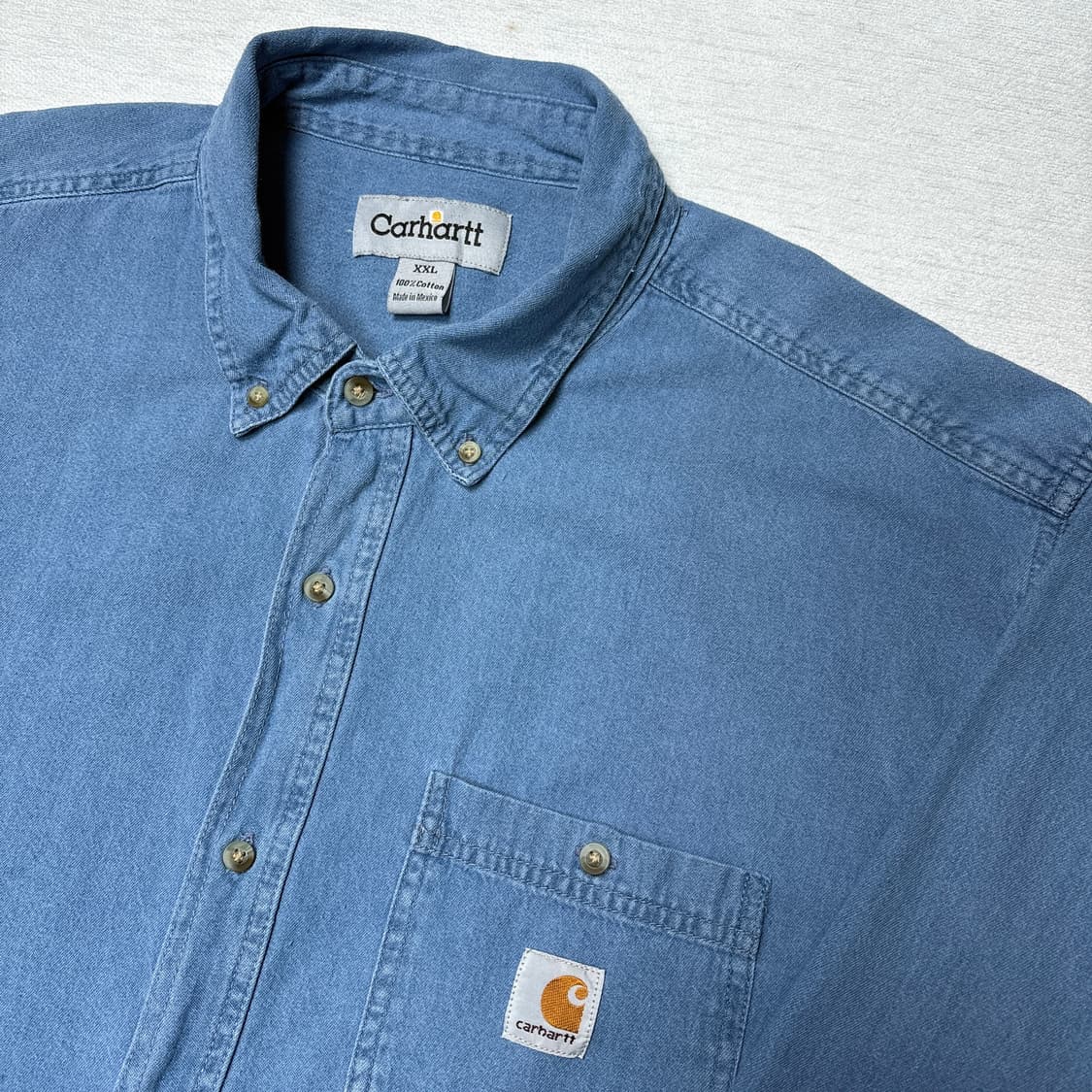 칼하트 데님셔츠 상품이미지3
