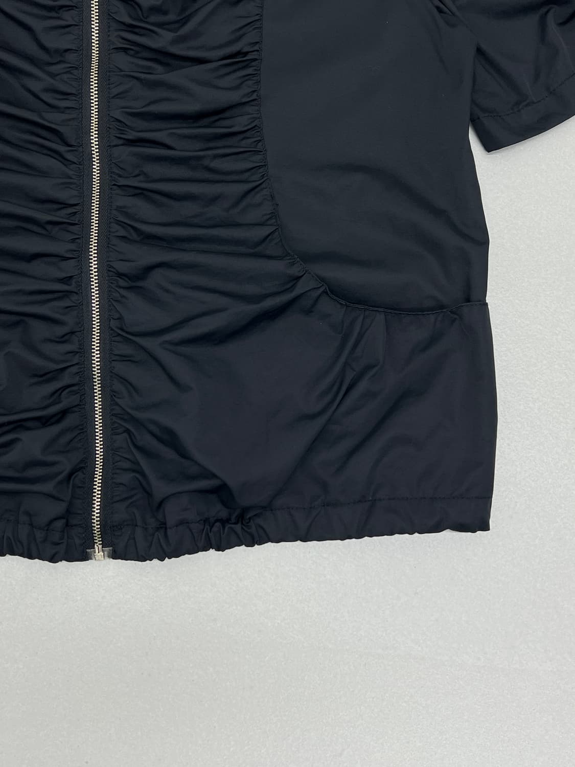 디테일 반팔 집업 자켓 상품이미지3