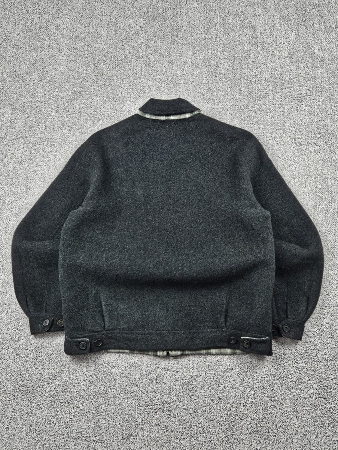 90's 라코스테 울 플란넬 블루종 자켓 ( 100 ) / 10115 상품이미지5