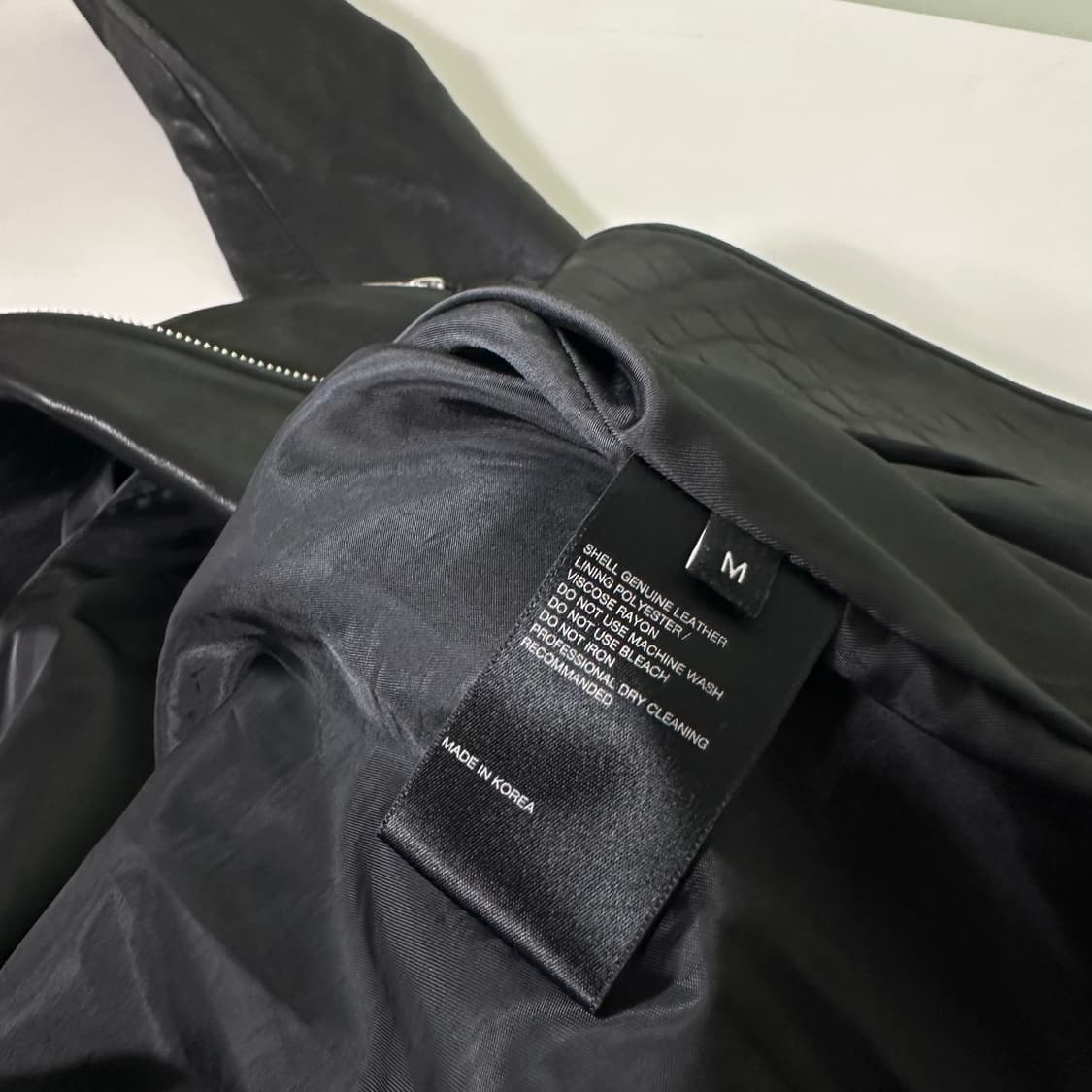 우먼M 비바스튜디오 블랙 양가죽 라이더자켓 상품이미지6