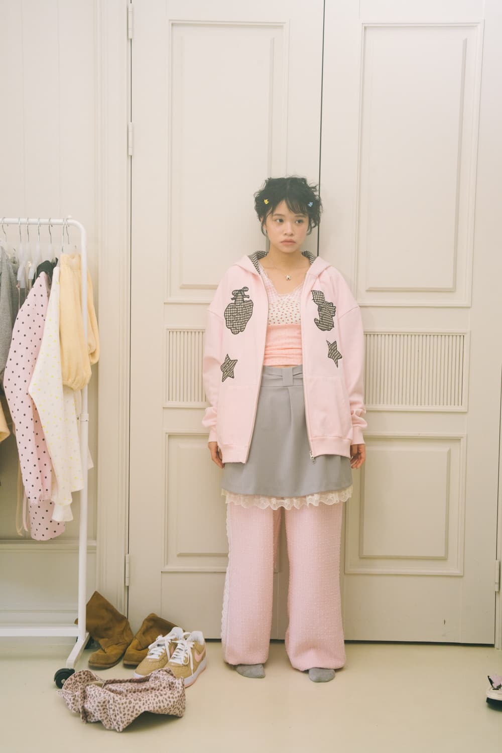 샤키리 후드집업/캉캉드레스/펌킨팬츠 상품이미지2