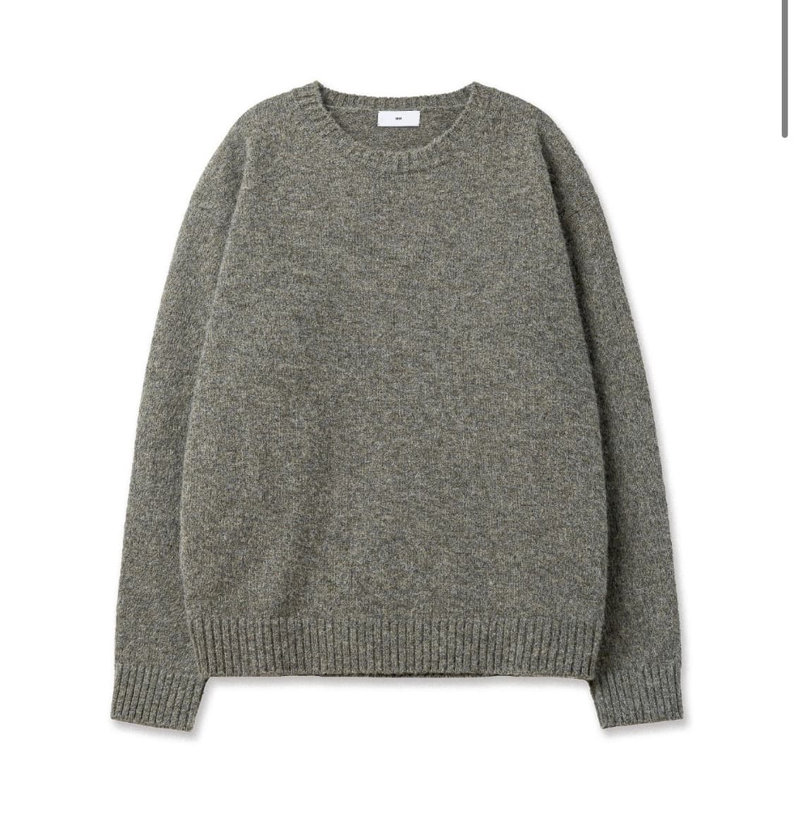 [1] 스테디에브리웨어 셔틀랜드 울 쉐기독 니트 상품이미지1