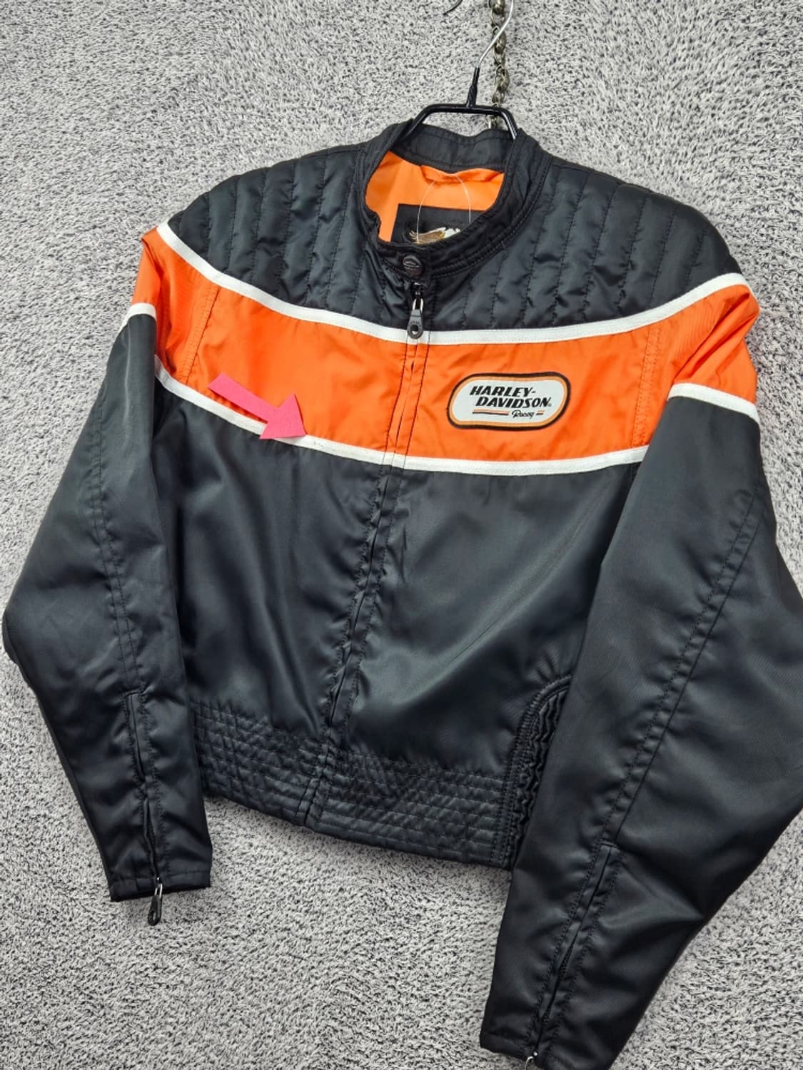 할리데이비슨 나일론 바이커 레이싱 자켓 ( M ) / 11784 상품이미지4