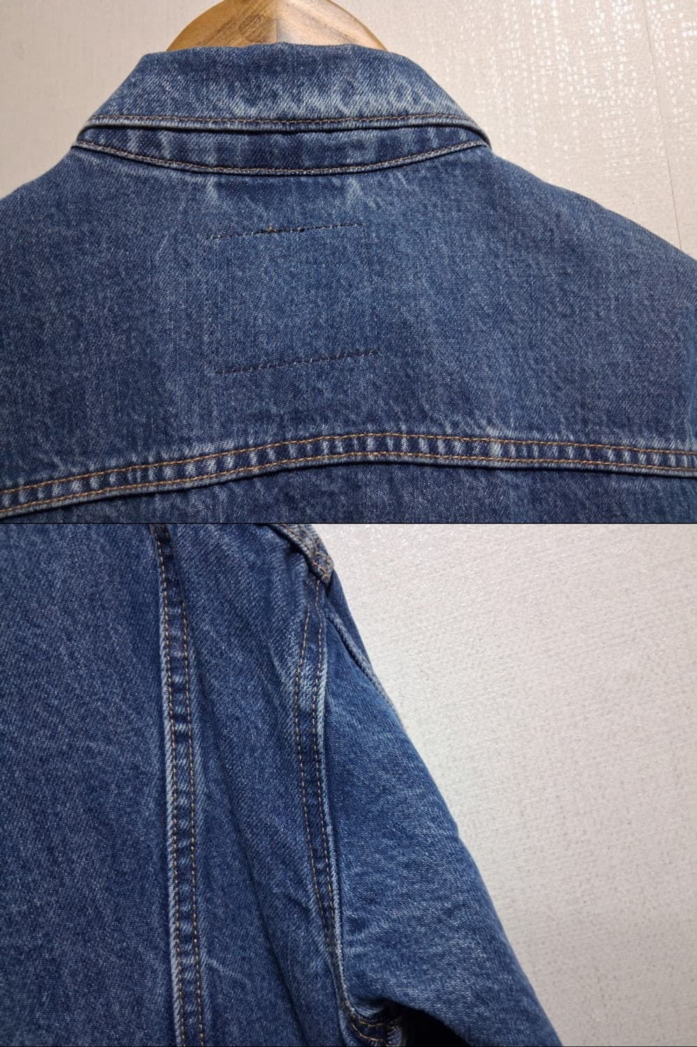 리바이스 여성 프리미엄 데님 청쟈켓 오버핏 5566 S 상품이미지6