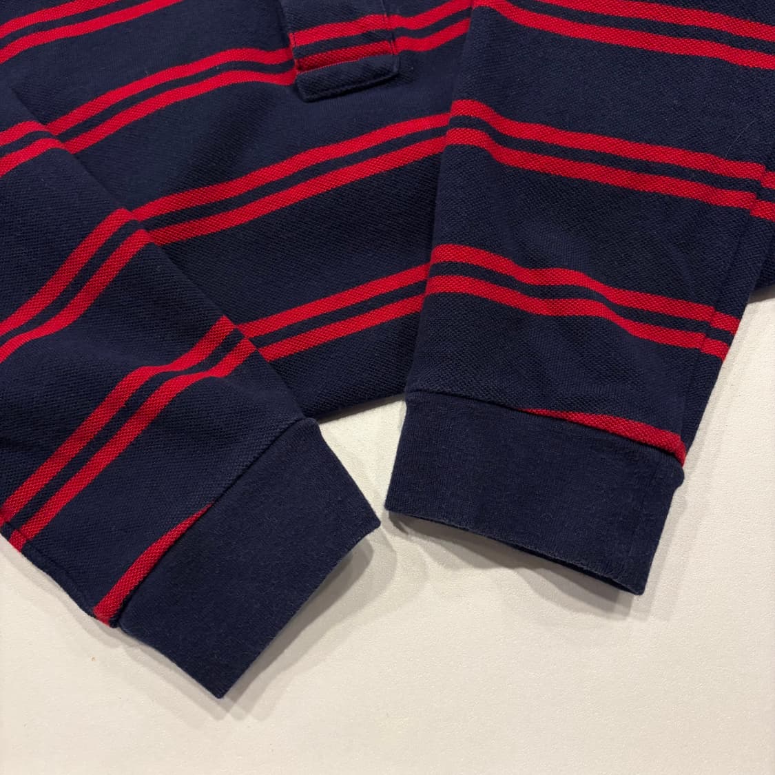 [L] 폴로 랄프로렌 스트라이프 커스텀핏 긴팔 카라티 C201 상품이미지7