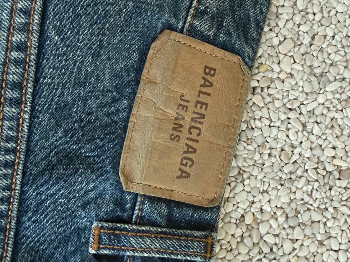 발렌시아가 데님 쇼츠 상품이미지3