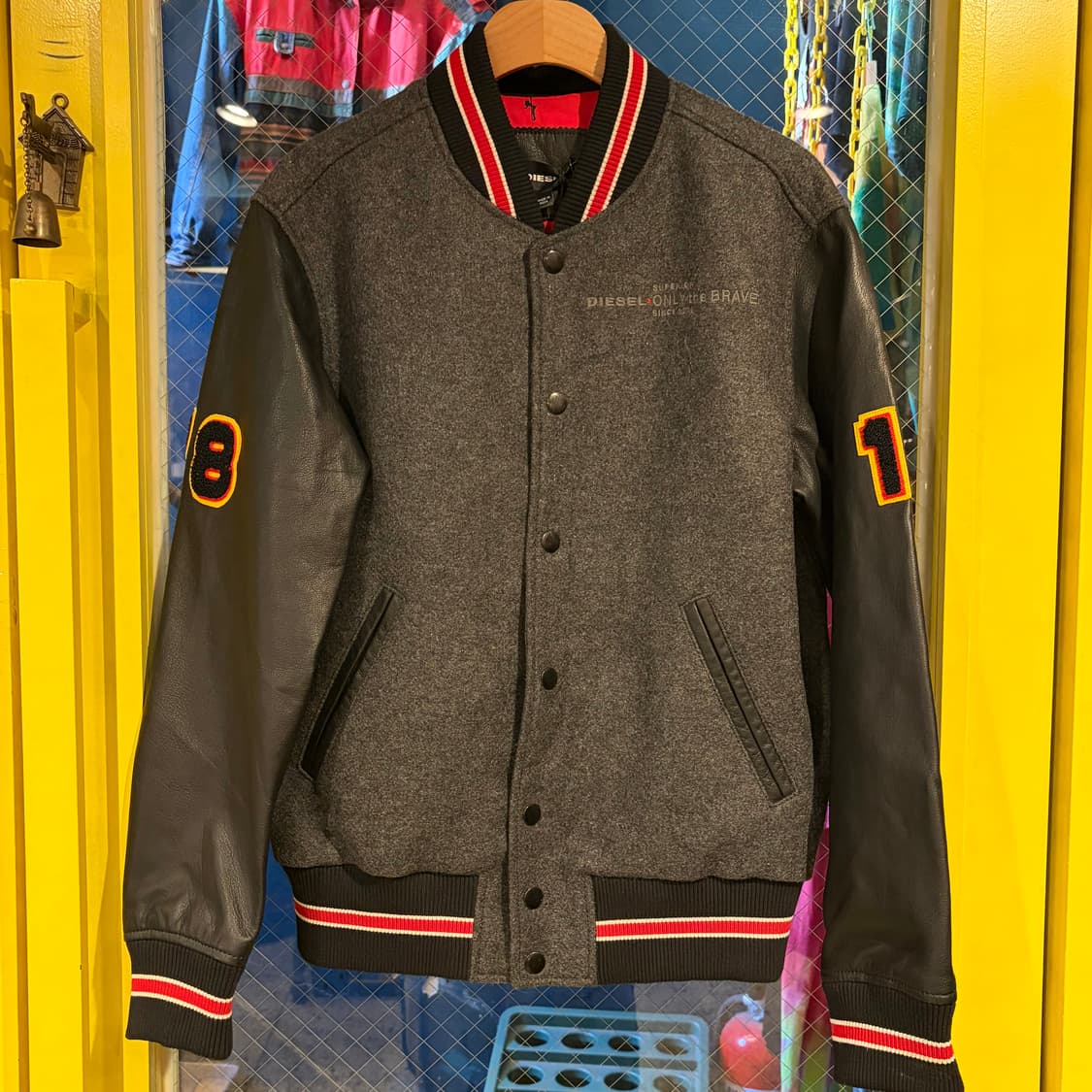 [새상품]diesel 디젤 피닉스 바시티 울 자켓 상품이미지6