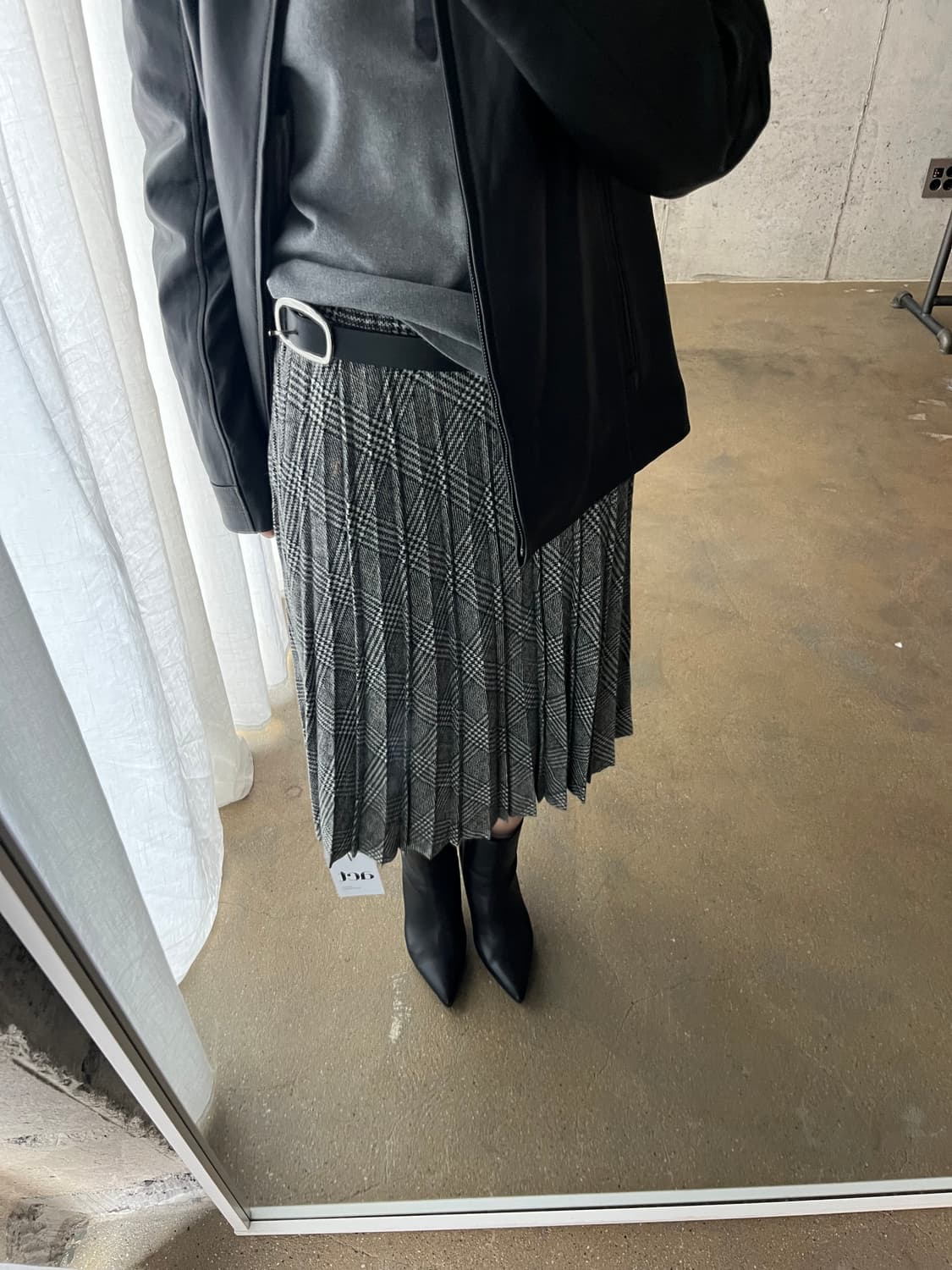 하운드투스 울 플리츠 스커트 상품이미지1