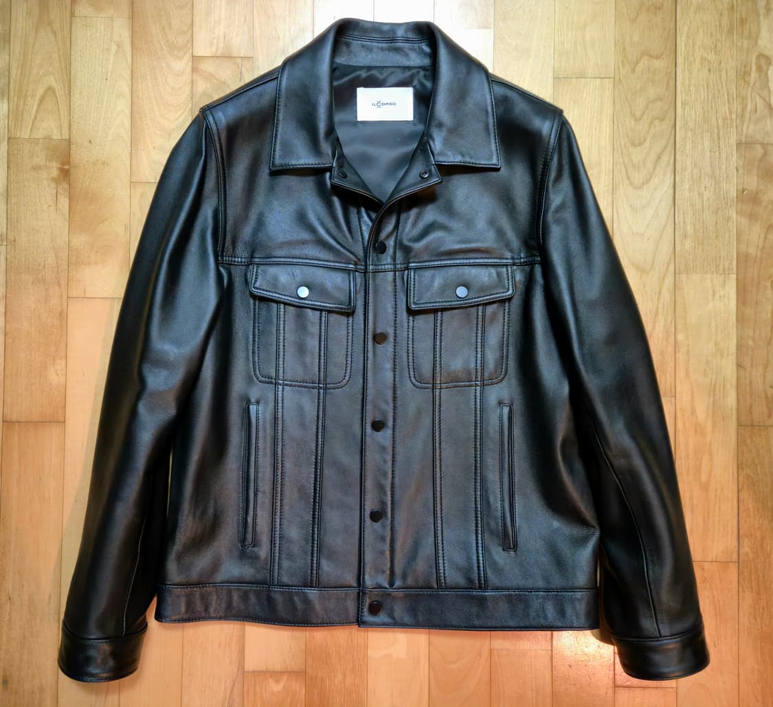 일꼬르소 양가죽 트러커 자켓 105 상품이미지1