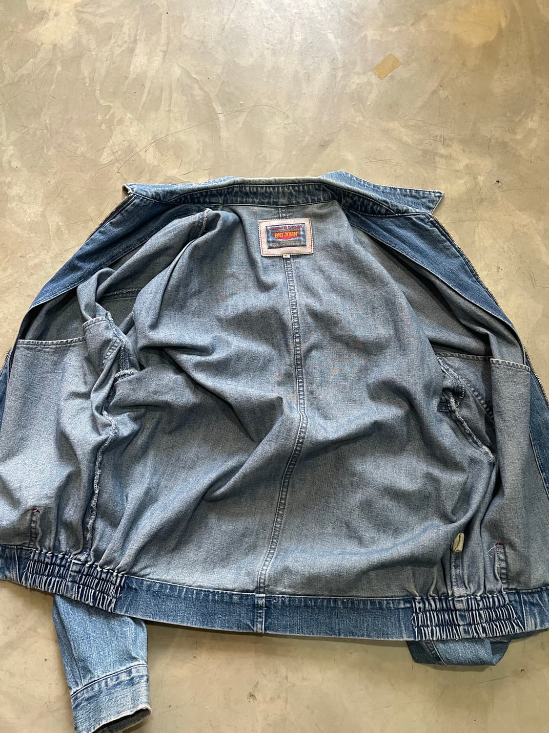 90’s BIG JOHN 데님 자켓 MADE IN JAPAN L 상품이미지8