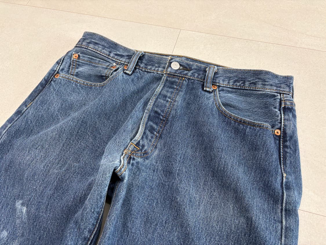 빈티지) 리바이스 501 진청 상품이미지5