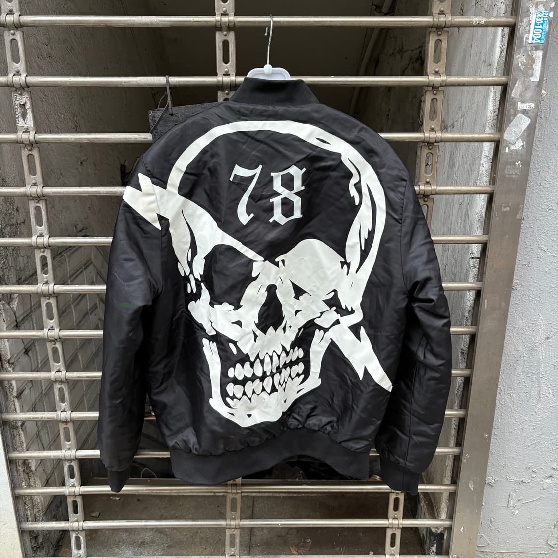 [M] 필립플레인 블루종 프린팅 봄버자켓 상품이미지2