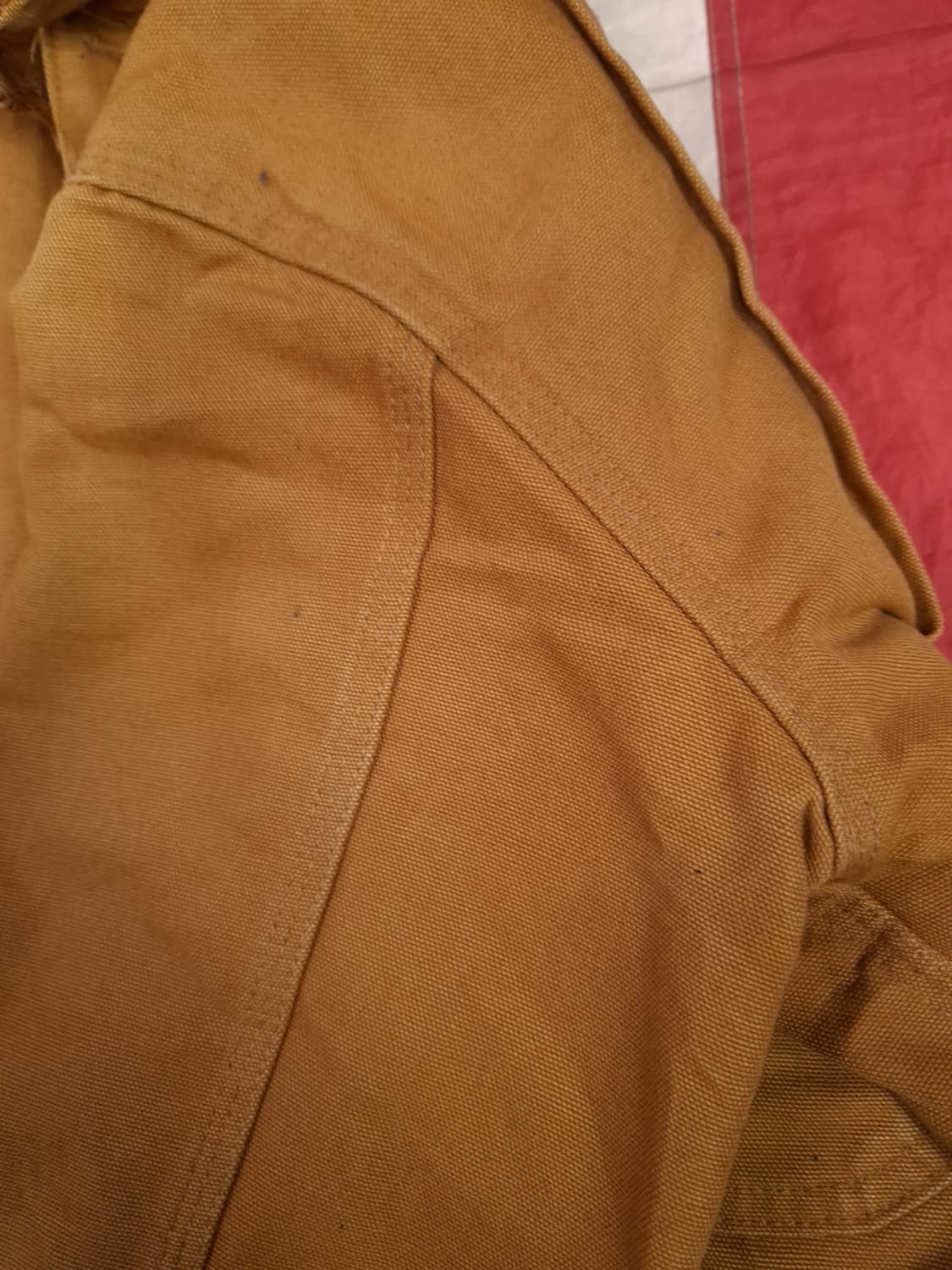 오리지날 90's 미국제조 칼하트 100주년 초어자켓 상품이미지6