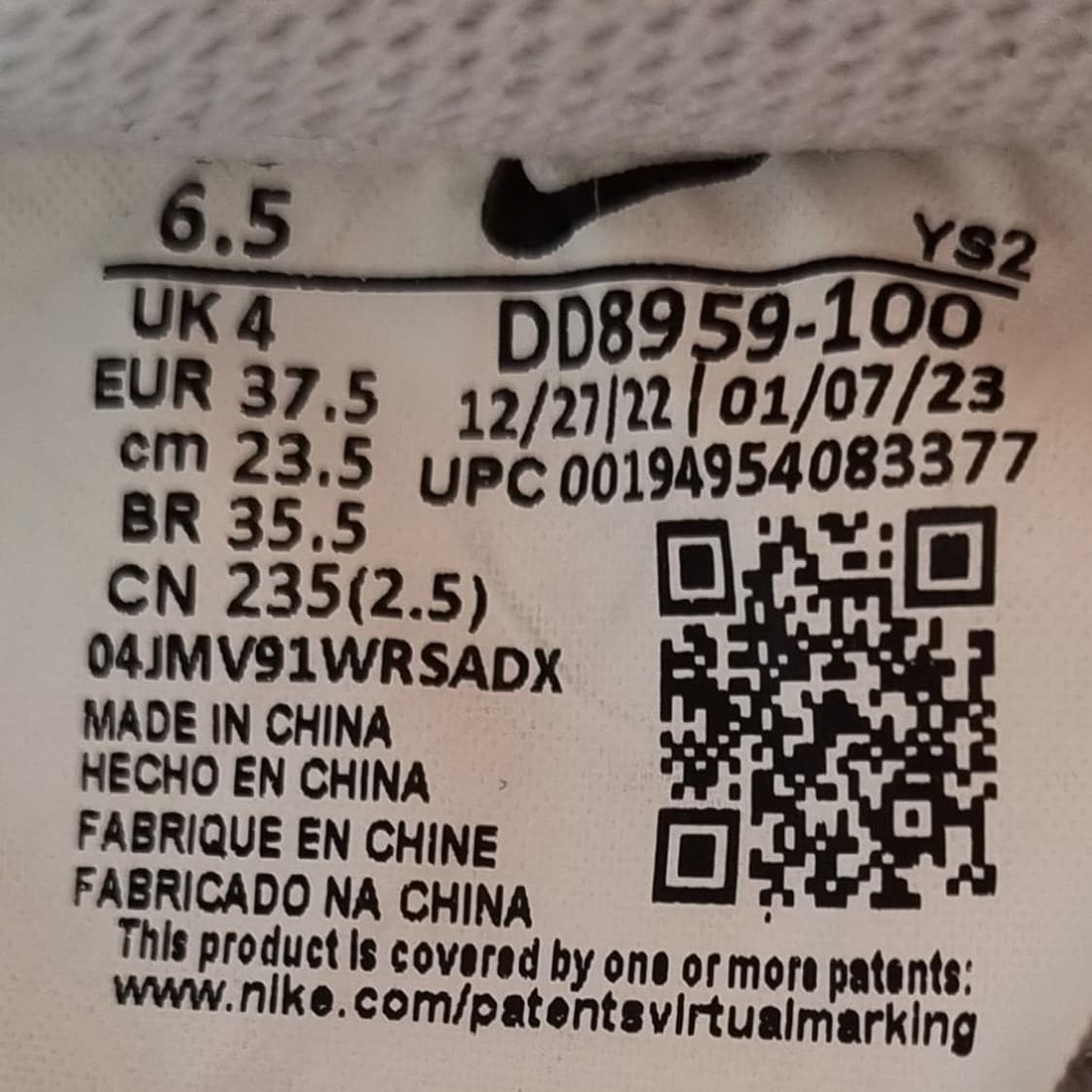 나이키 에어포스1 올백 여성운동화235. 상품이미지6