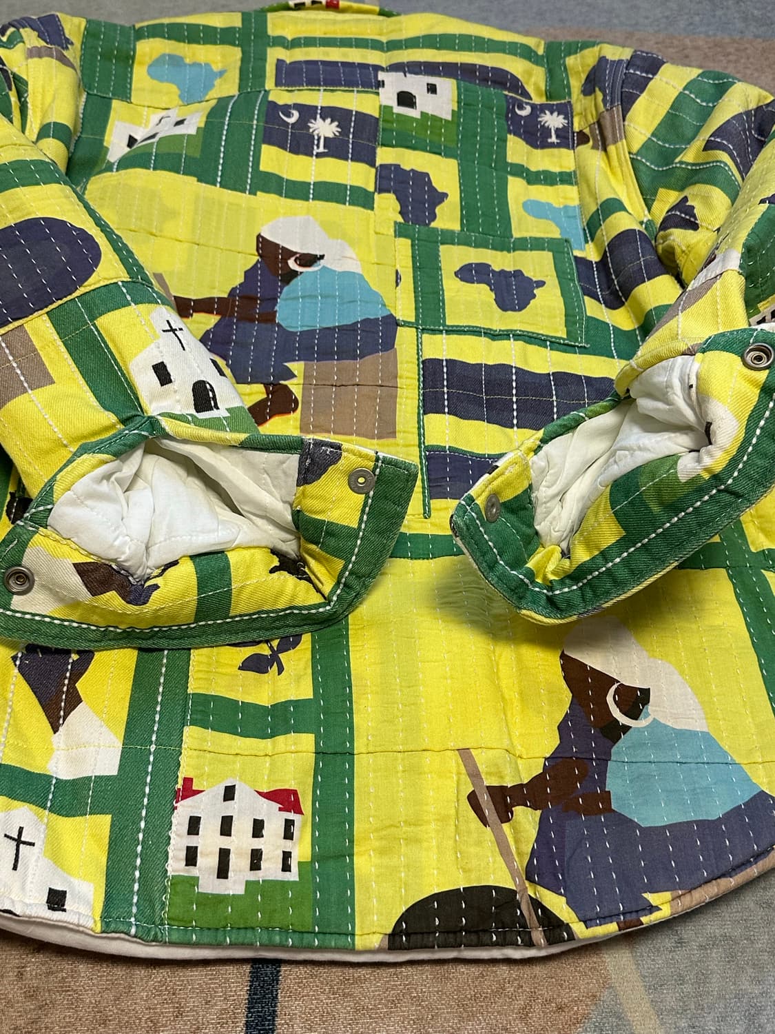 [레어] 리바이스 x 데님 티어스 시즌2 퀼티드 자켓 상품이미지9