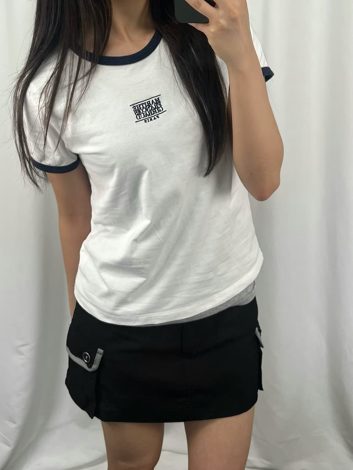 마리떼 프랑소와 저버 화이트 링거 반팔 상품이미지1