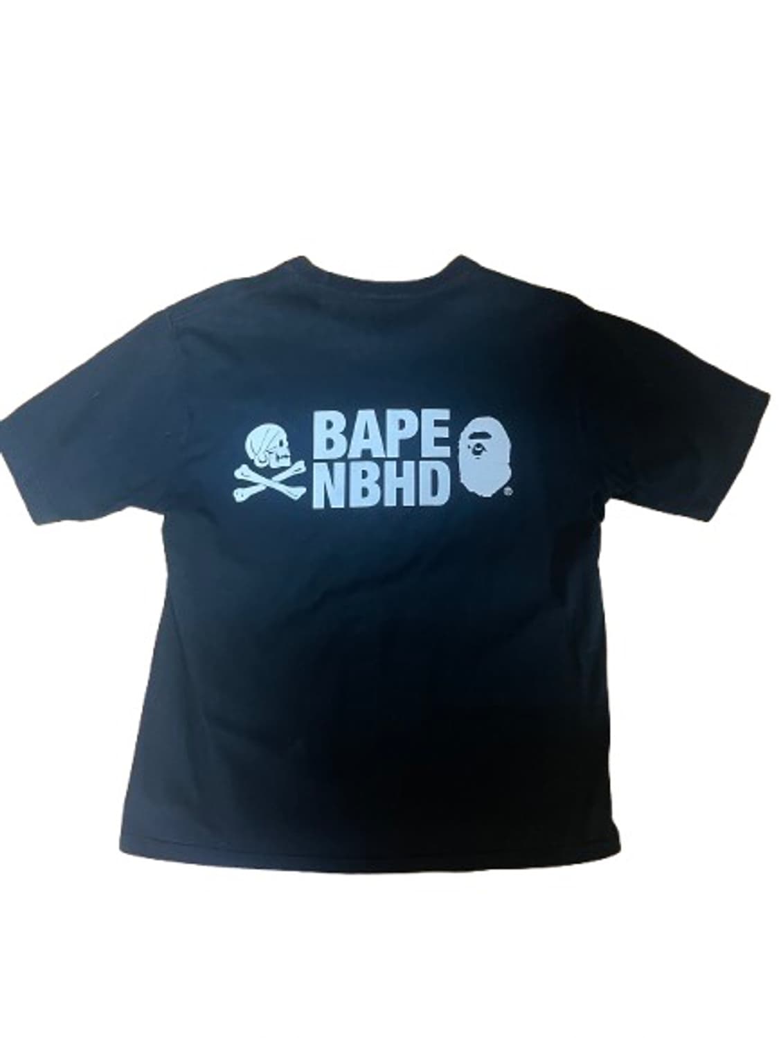 베이프X네이버후드 로고 반팔 티셔츠  상품이미지2