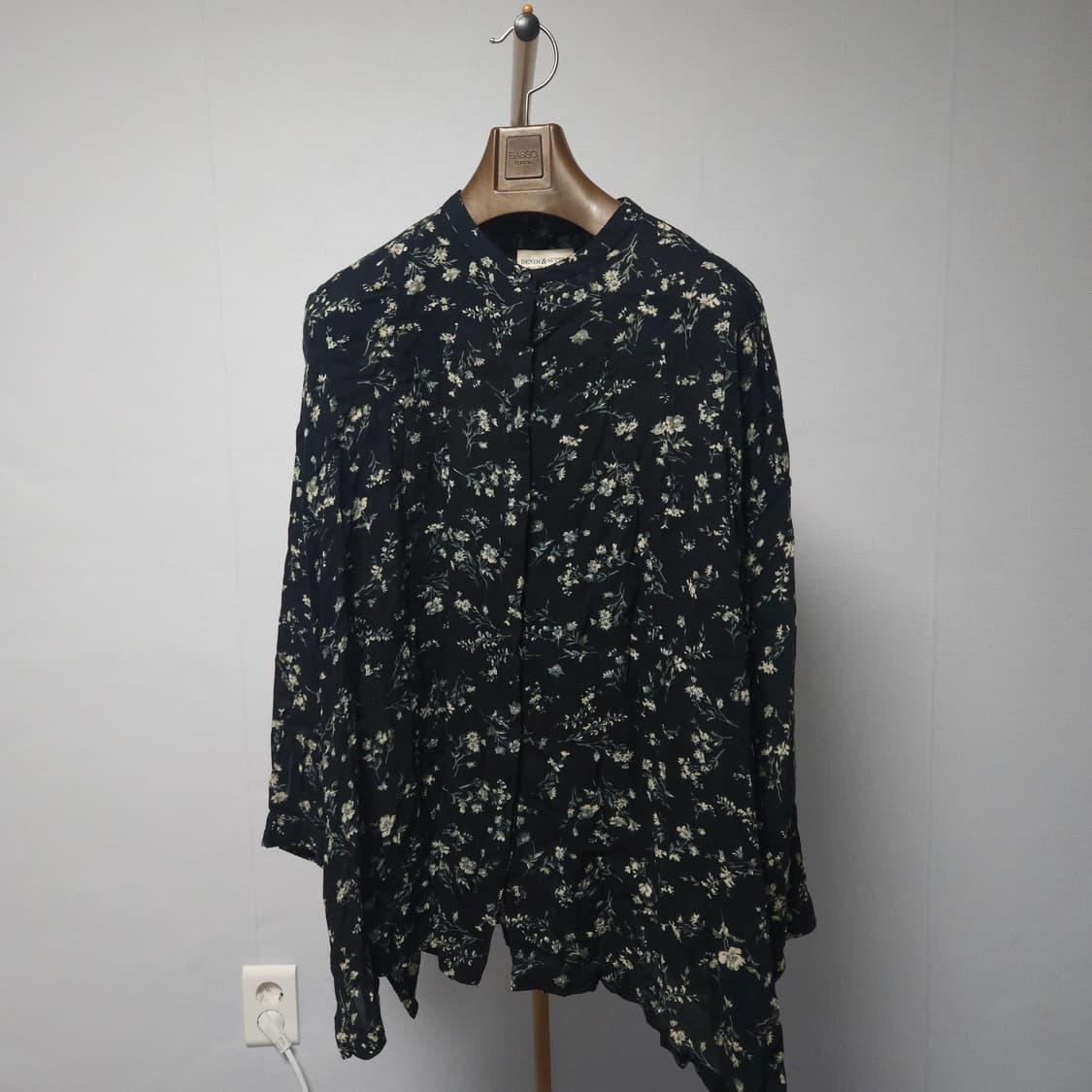 S ) 데님앤서플라이 랄프로렌 플라워 오버핏 블라우스 상품이미지1