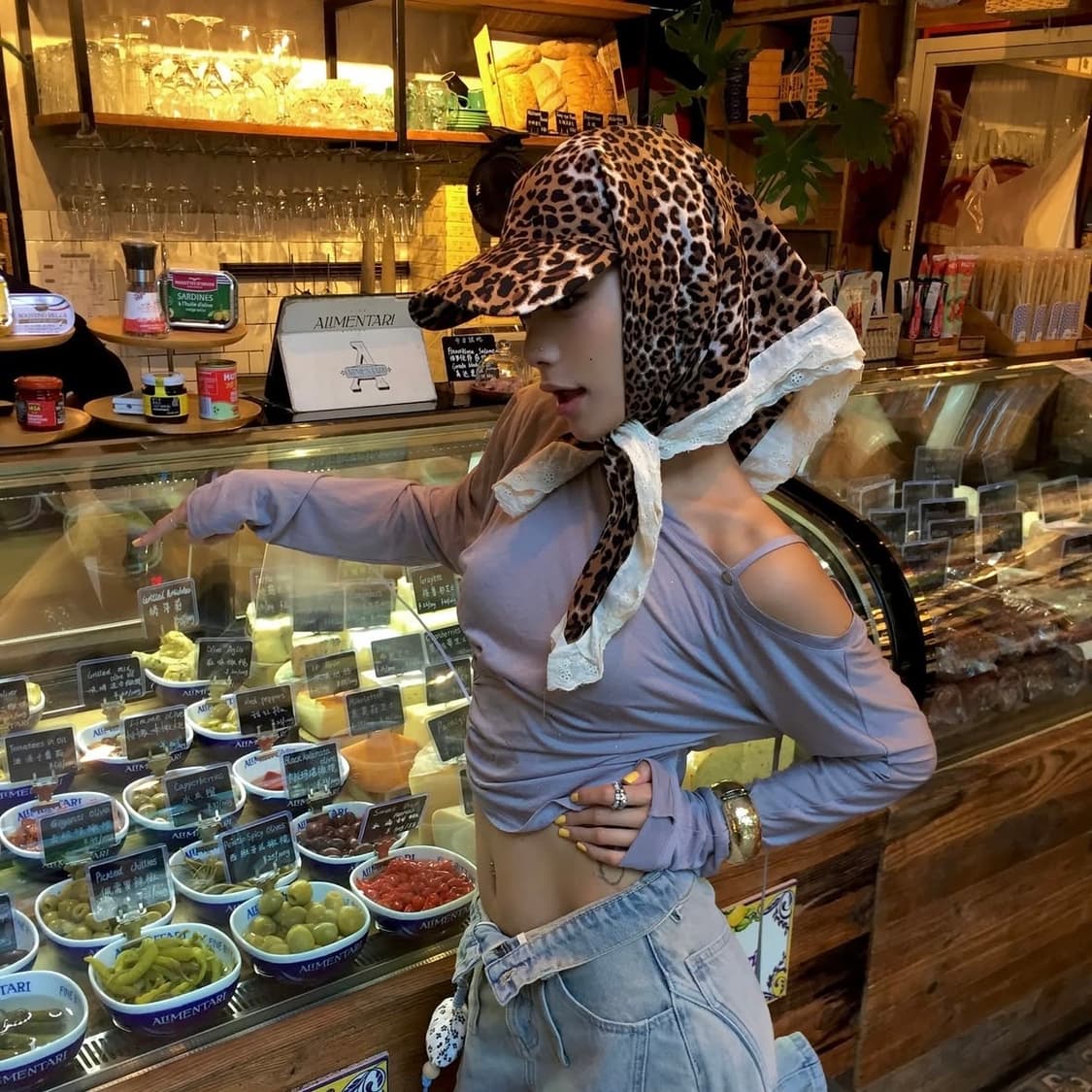 Specthetics 레오파드 반다나 캡 상품이미지1