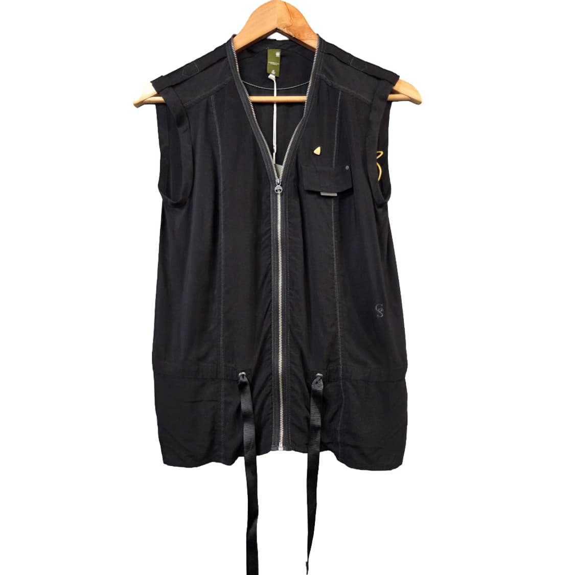 G-Star RAW 블랙 남성 조끼(XS) 상품이미지1