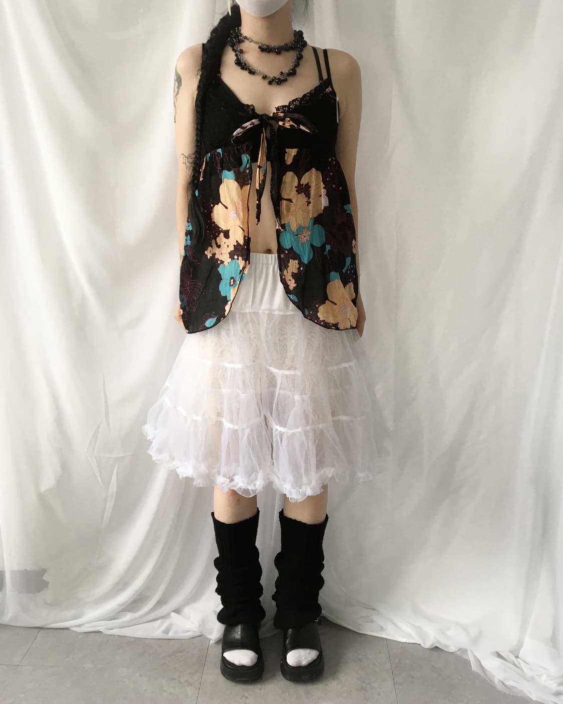 Pattern point sleeveless 상품이미지7