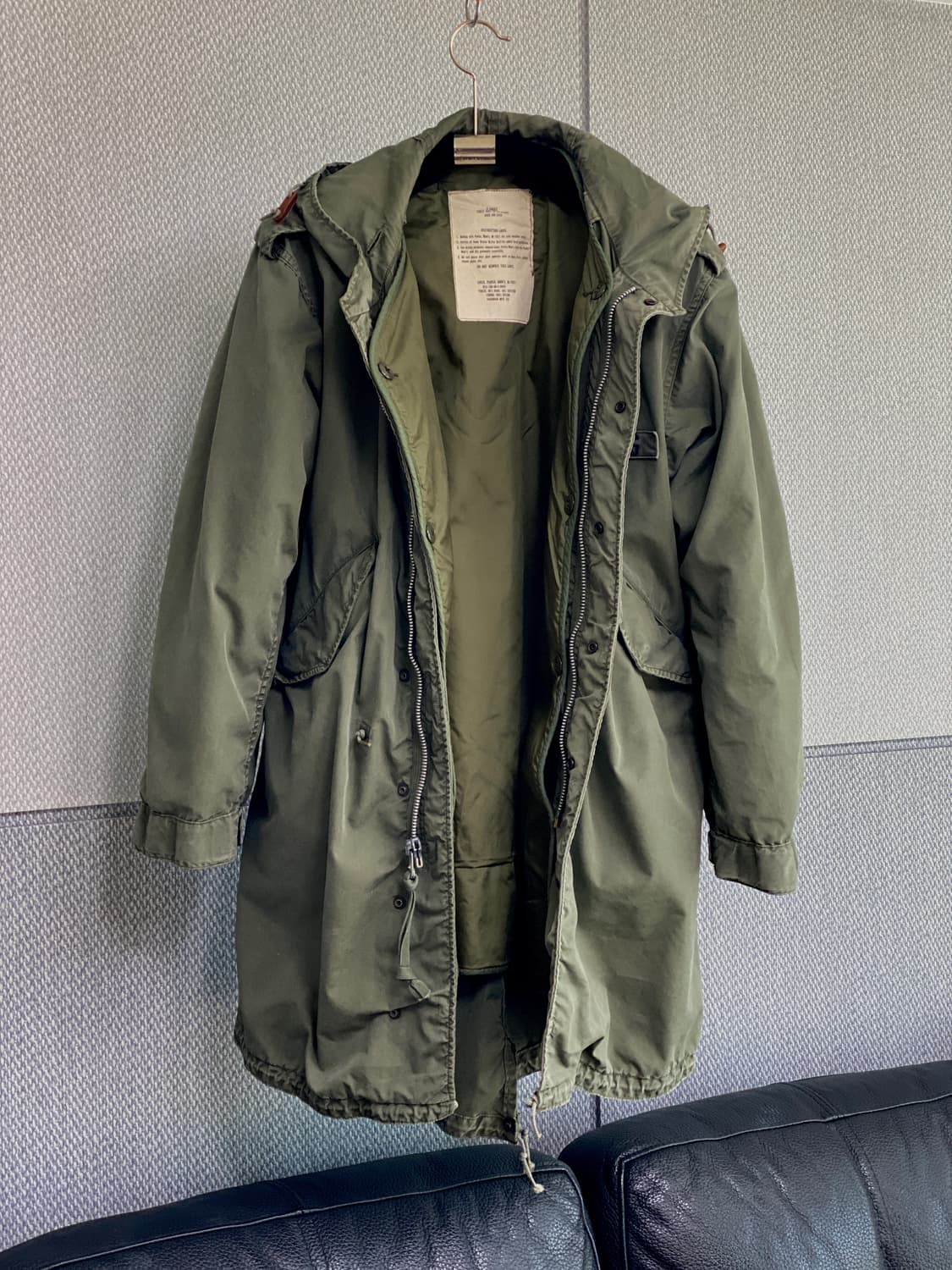  희소성의 가치, 오리지널 미군 M-1951 피쉬테일 야상 X-SMALL 상품이미지1