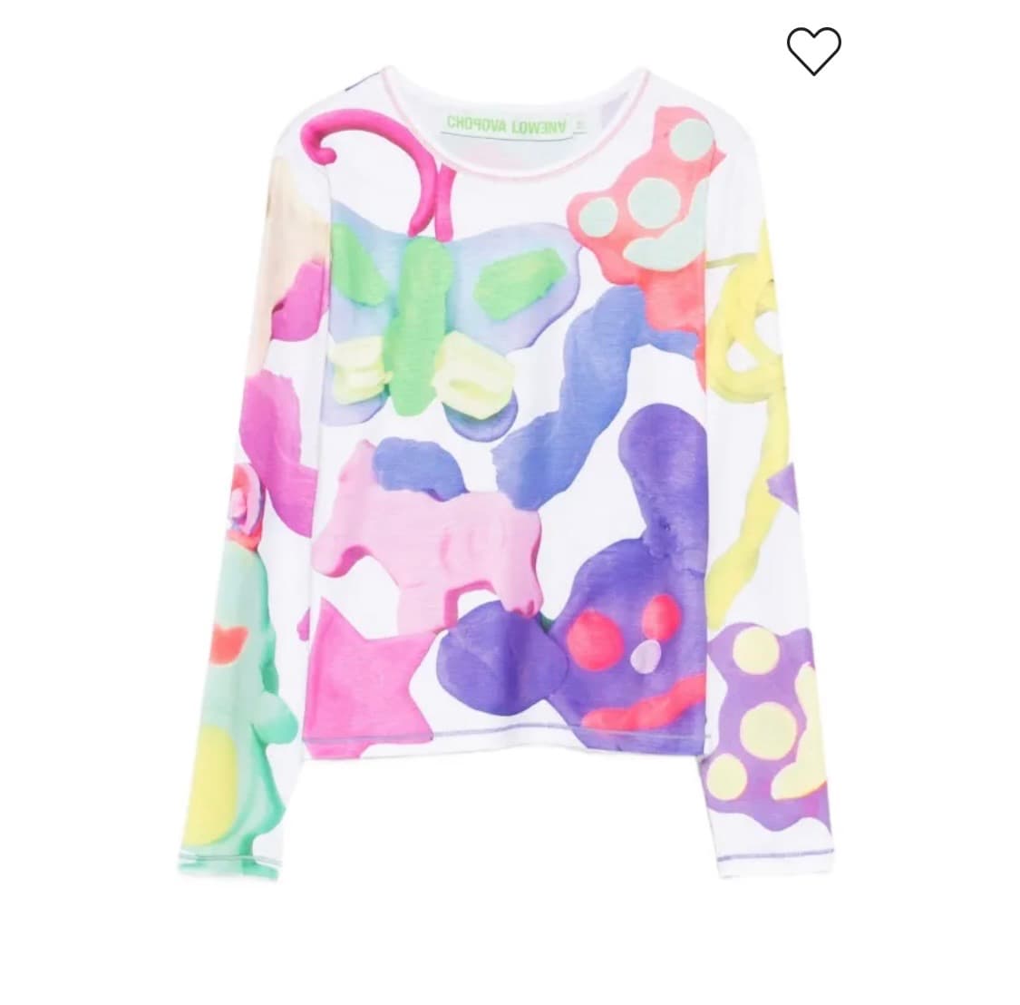 chopova Lowena 프린트 티셔츠 상품이미지1