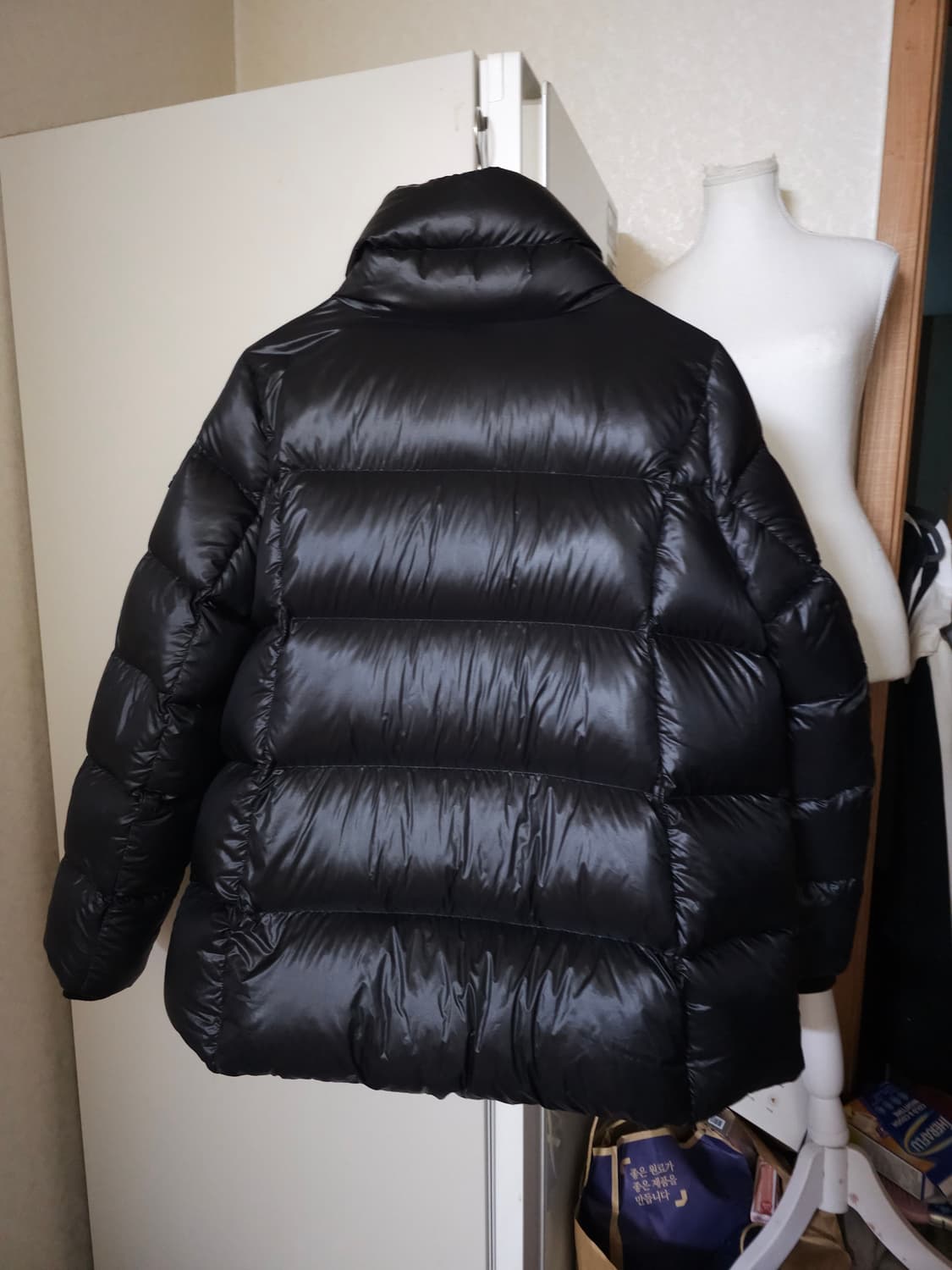 K2 블랙 여성 구스다운 패딩 점퍼 상품이미지5