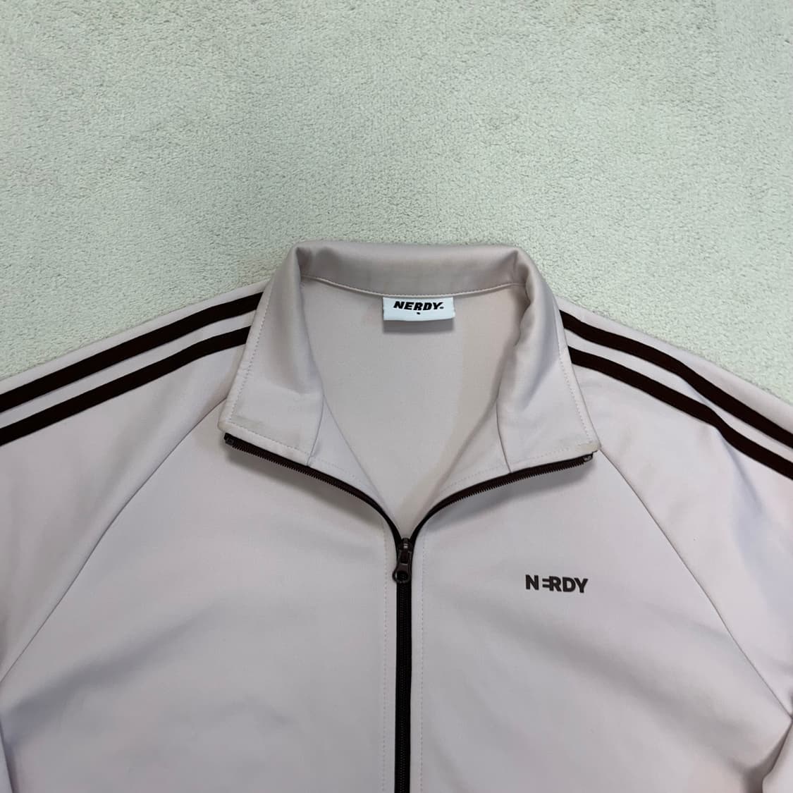 Nerdy pink ribbon track top jersey  상품이미지7