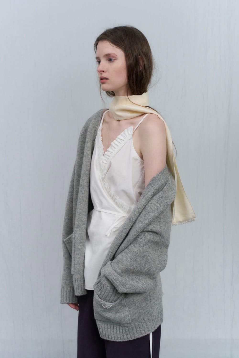 언더비 트렌치코트 + 포에토 머플러 set 상품이미지4