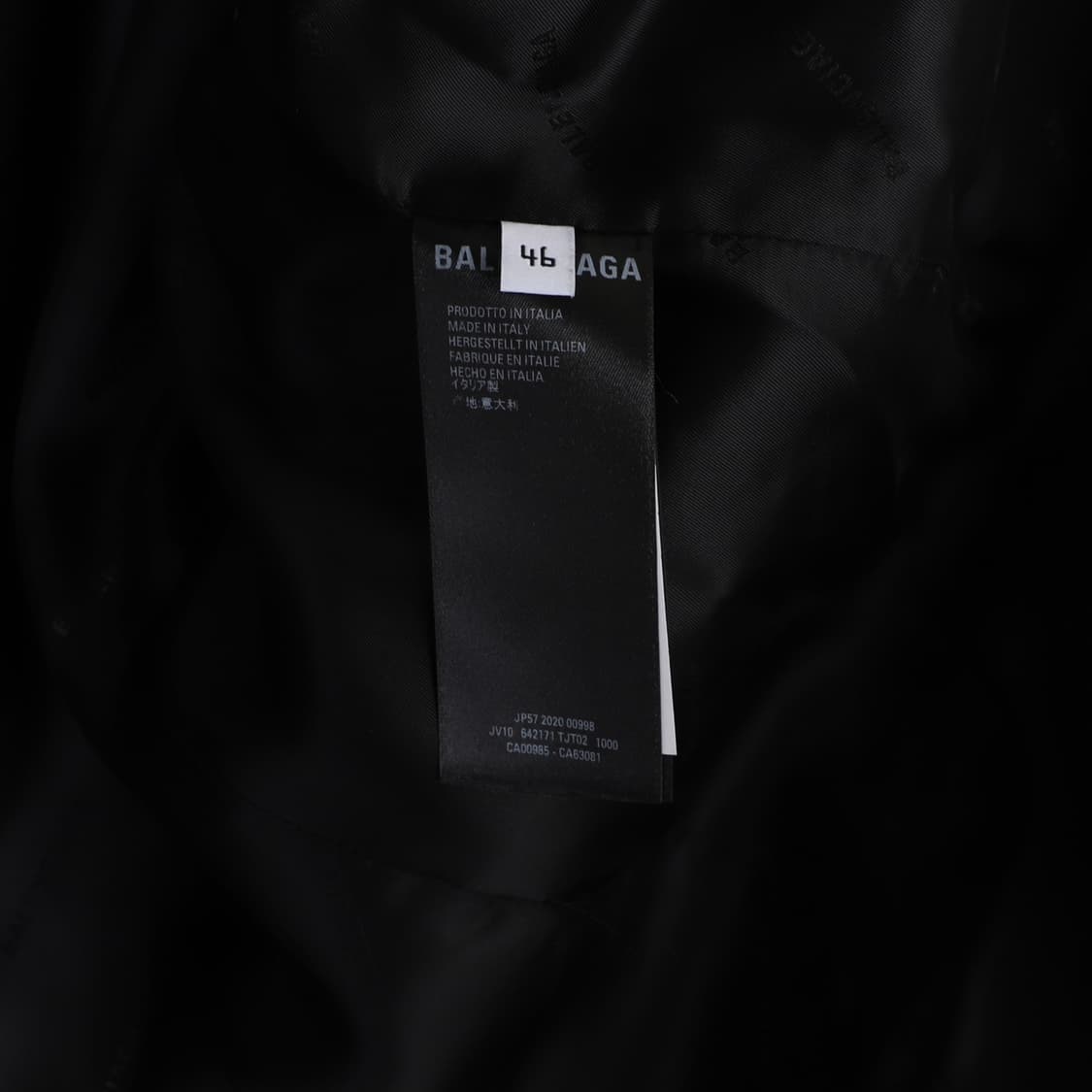 46 / Balenciaga 발렌시아가 오버사이즈 싱글 블레이저 상품이미지7