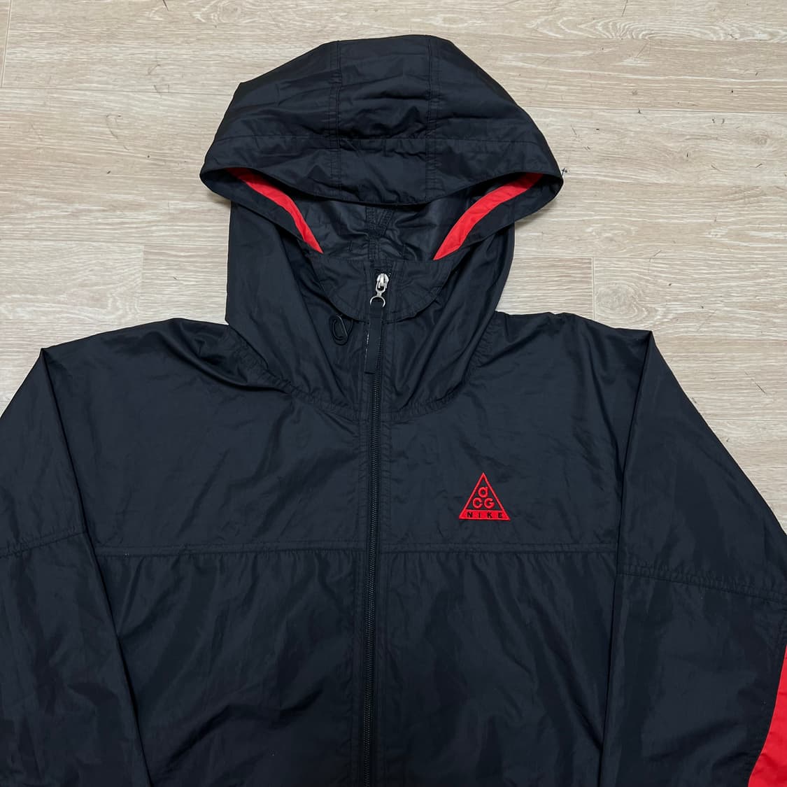 나이키 ACG 클라이마핏 기능성 아노락 바람막이 [레드] XL/105 상품이미지2