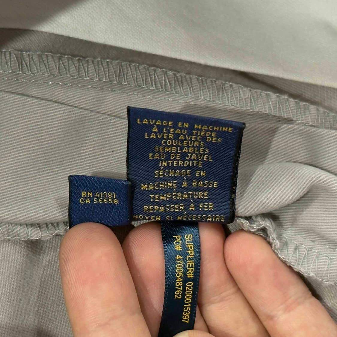 폴로 랄프로렌 노턱 치노 반바지 W33 상품이미지5