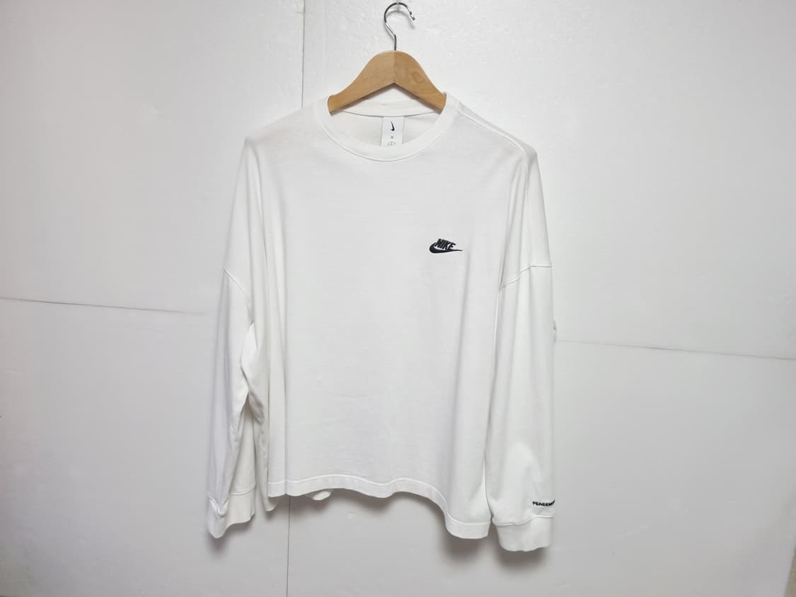 남성 레어 루즈핏 나이키 X 피스마이너스원 콜라보 롱슬리브 긴팔 티셔츠 상품이미지8