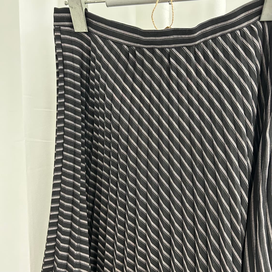 이세이 미야케 스트라이프 플리츠 플레어 스커트 상품이미지7