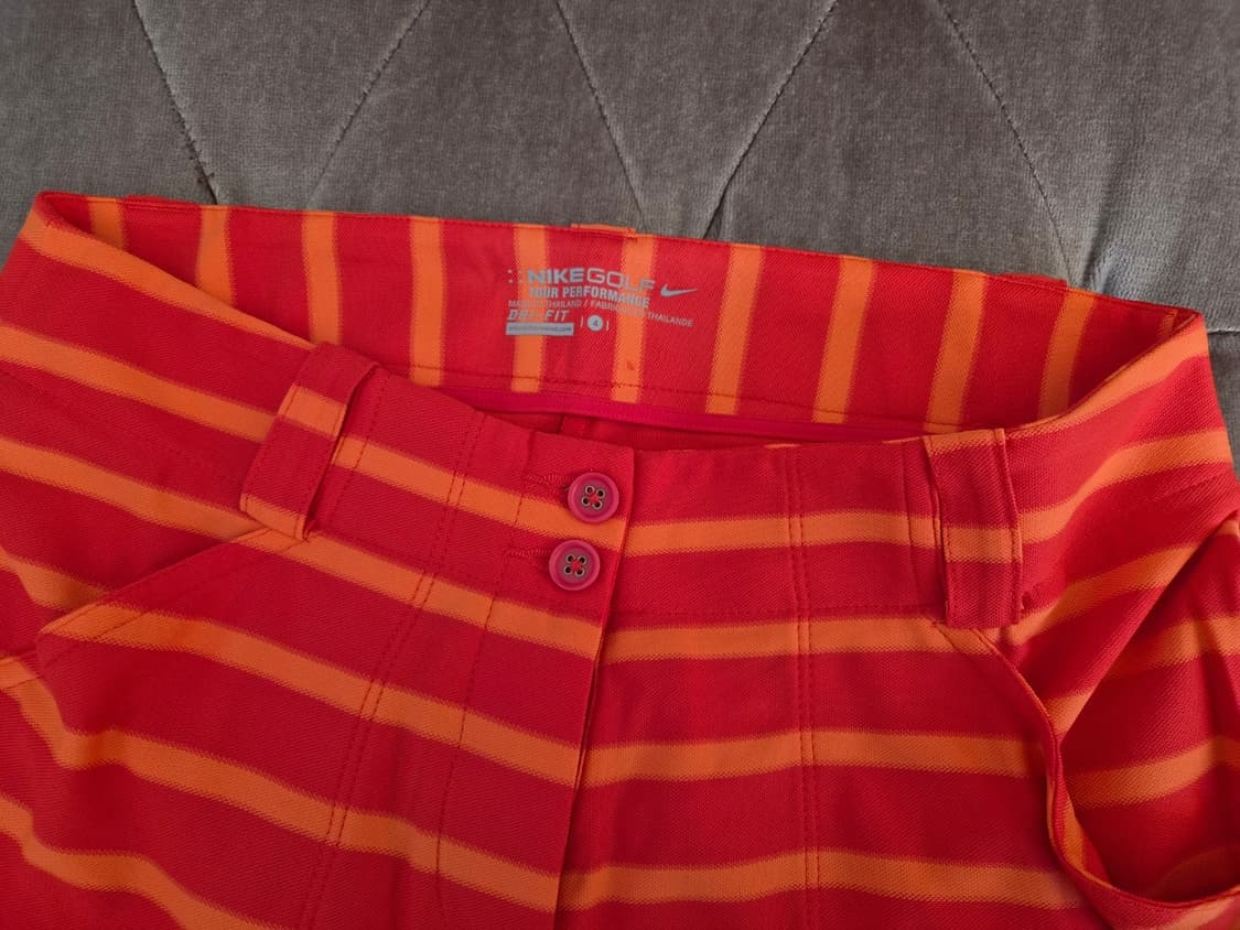 나이키 골프 여성 스트라이프반바지 4사이즈 상품이미지4
