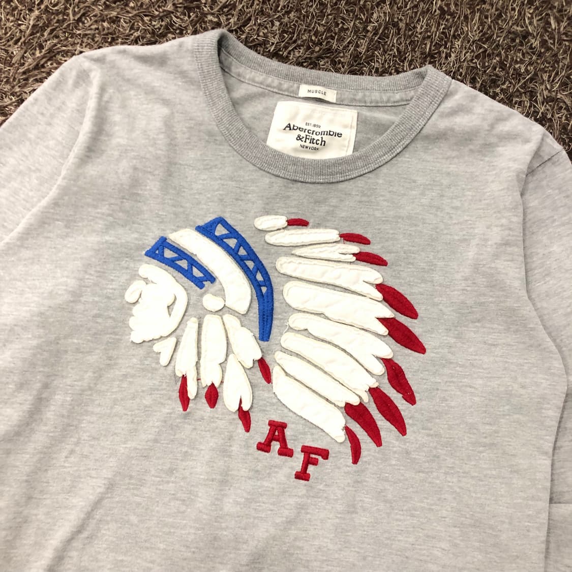 L 아베크롬비 인디언 롱슬리브 긴팔 티셔츠 상품이미지2