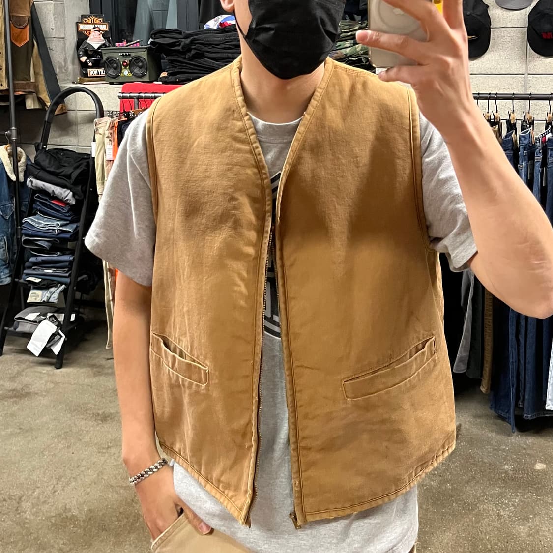 70s Carhartt 쉐르파 베스트 (105-110) 상품이미지7