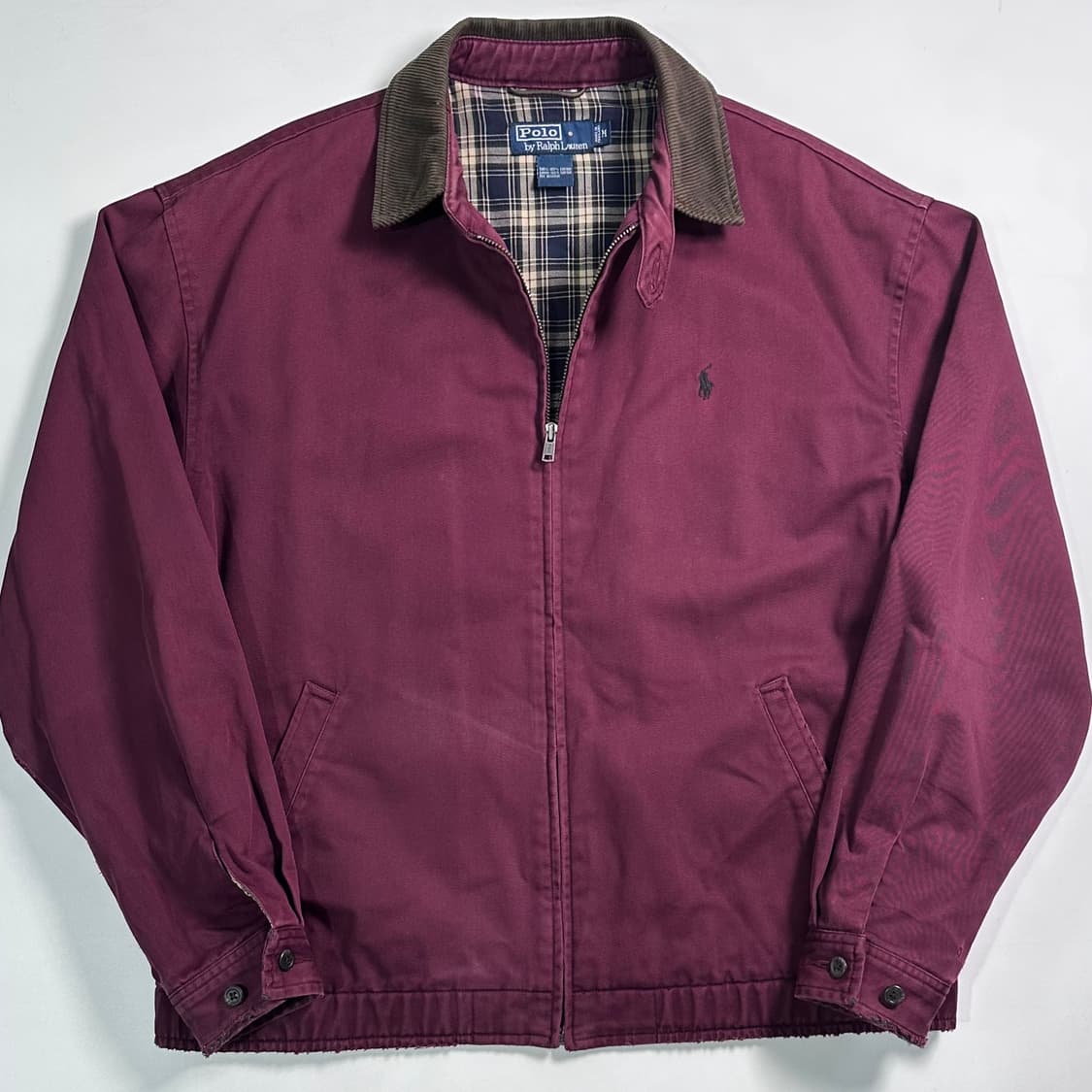 폴로 랄프로렌 버건디 스윙탑 자켓 상품이미지1