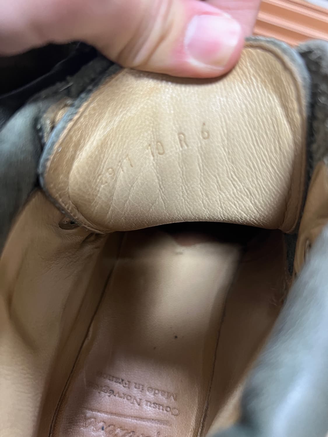 택포40) 파라부트 아보리아즈 그린 UK6 250 마운틴슈즈 상품이미지7