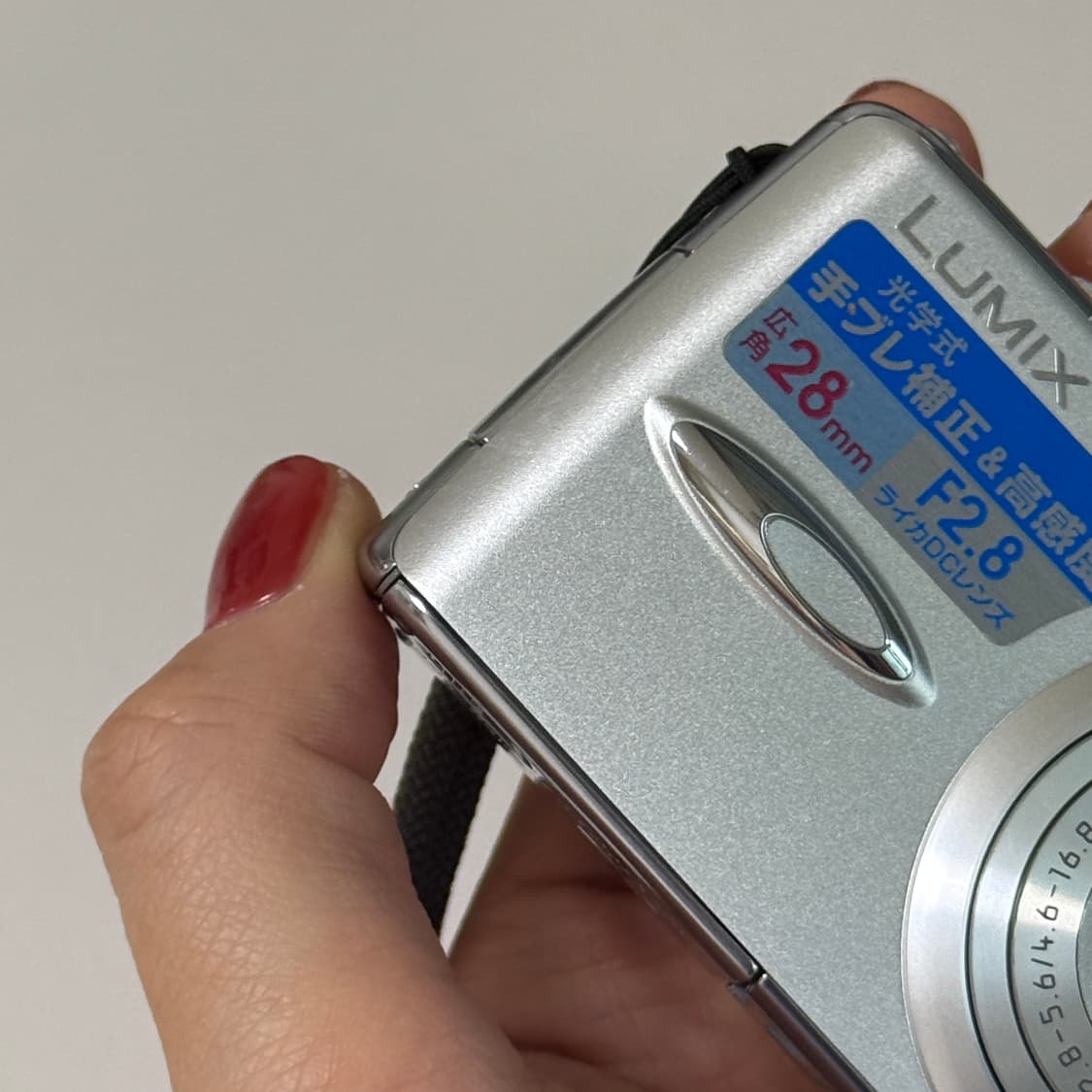 파나소닉 라이카렌즈 루믹스 fx01 빈티지 디카 디지털카메라 실버 상품이미지3