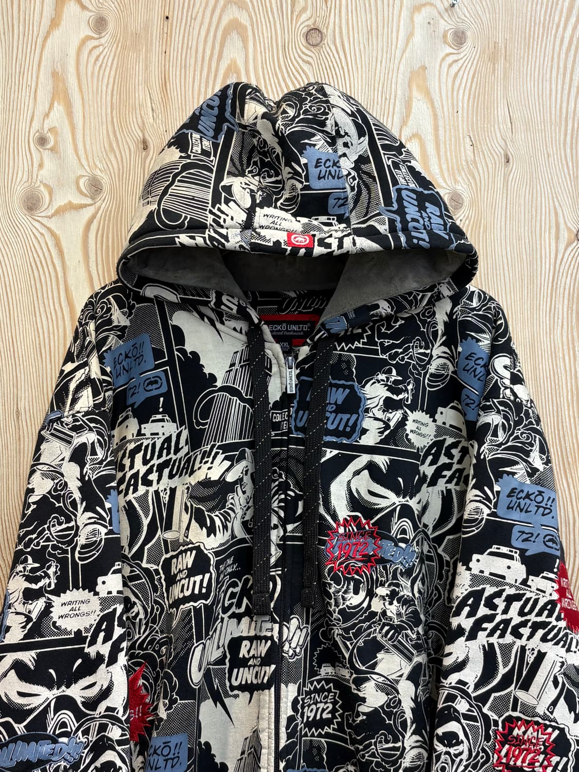 00s 에코 언리미티드 그래픽 후드점퍼 상품이미지3