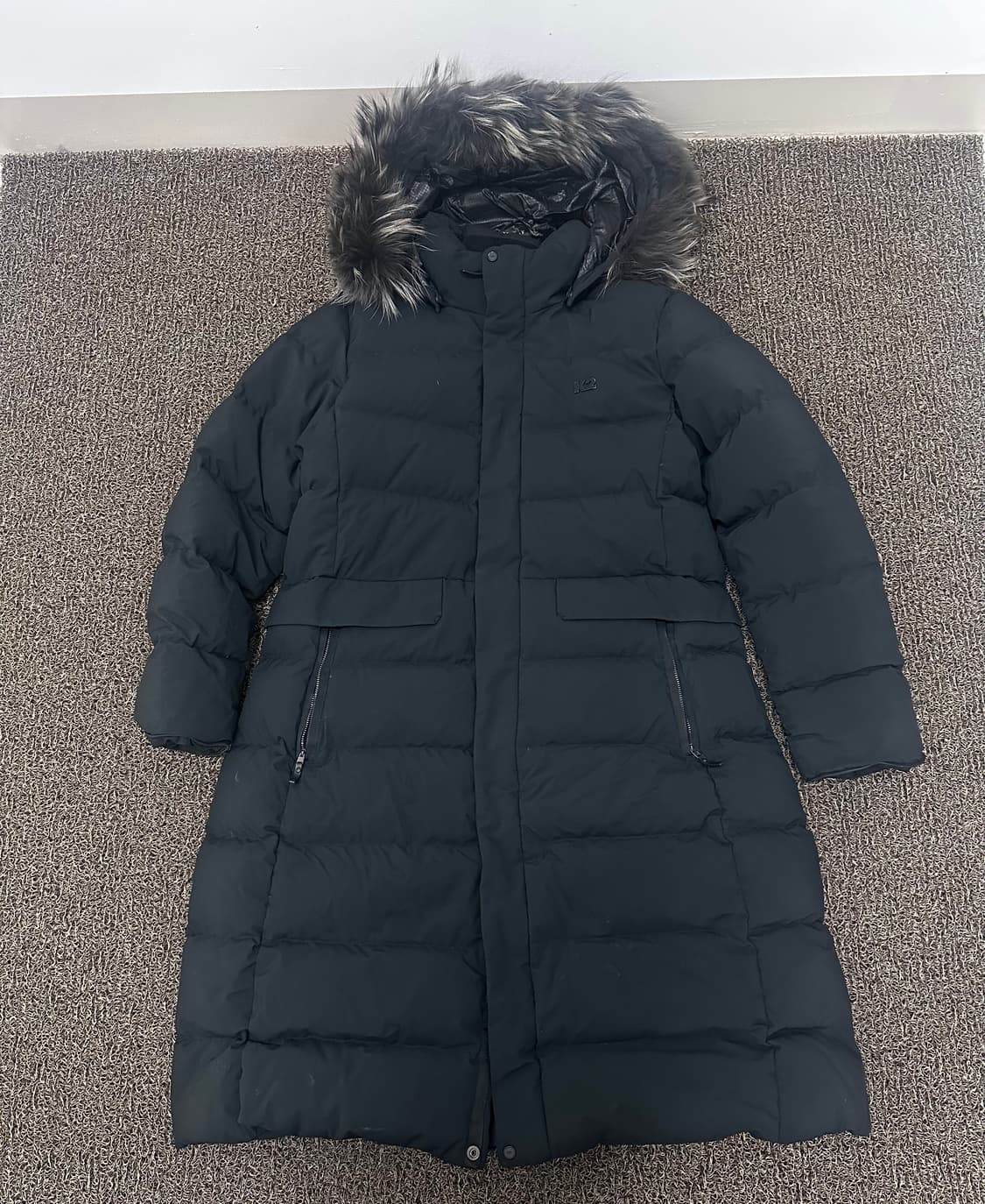 K2 케이투 엘리스 여성 구스다운 롱패딩 블랙 115(3XL) 상품이미지1