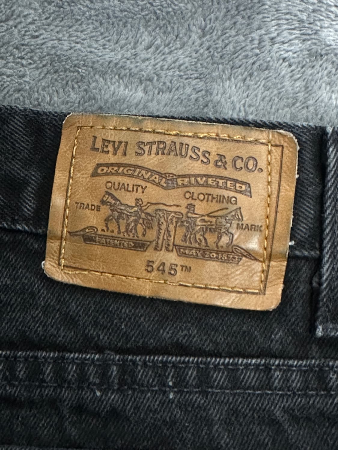 1999' 리바이스 545 데님 팬츠 38x32 상품이미지6