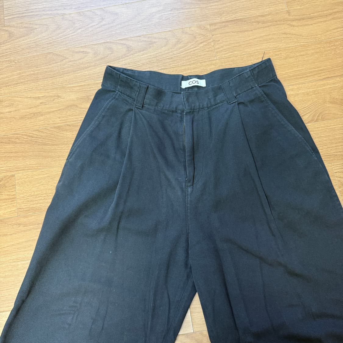 COS 검정 와이드 팬츠 EUR 44 상품이미지2